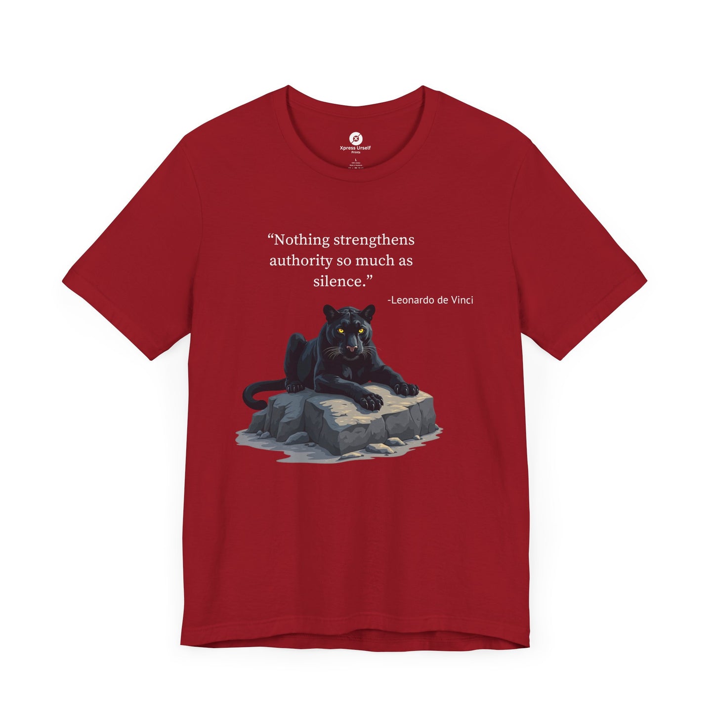 Inspirational Panther Quote Tee - Unisex Jersey Short Sleeve T-Shirt