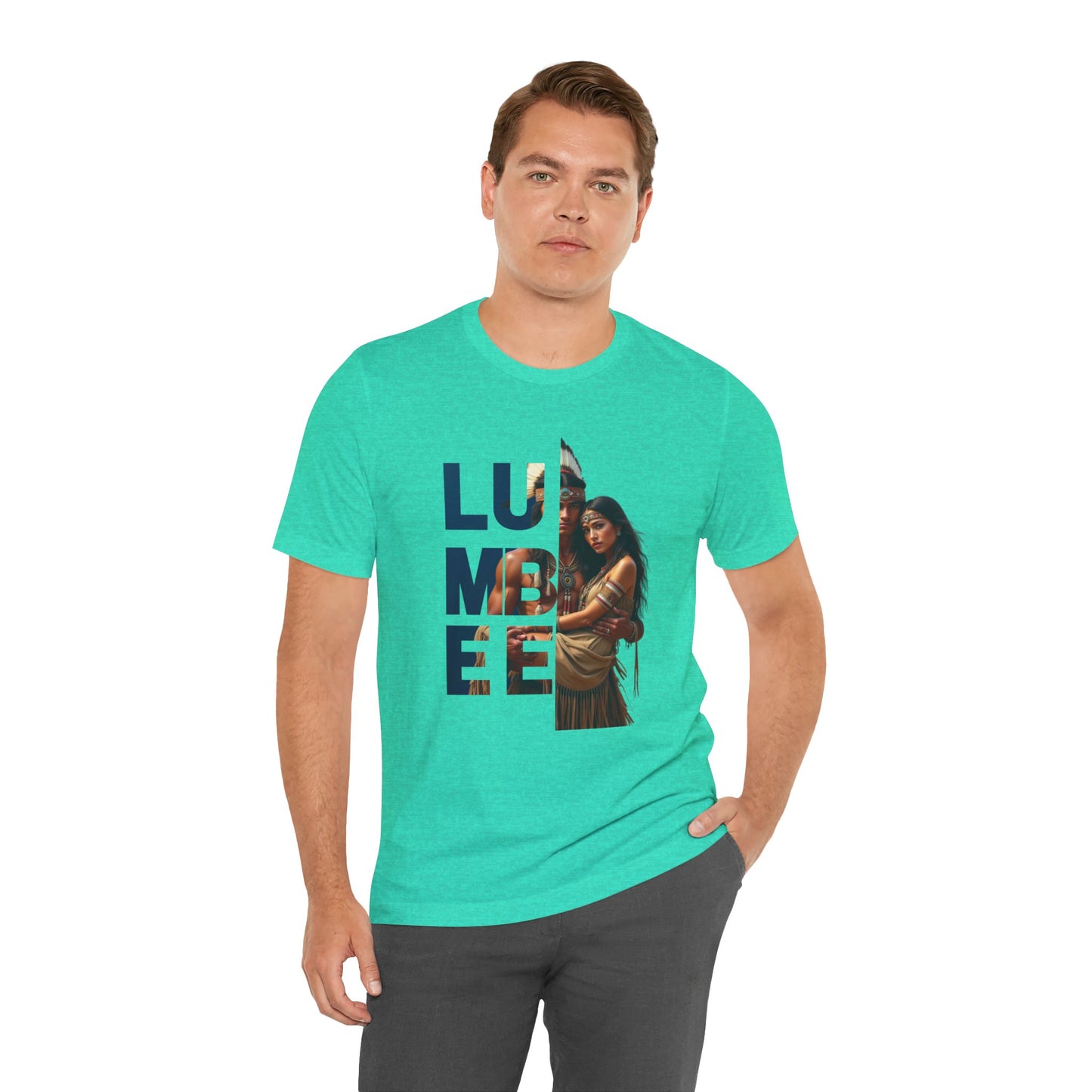 Unisex Short Sleeve Tee | LUMBEYEE Native American Design T-Shirt