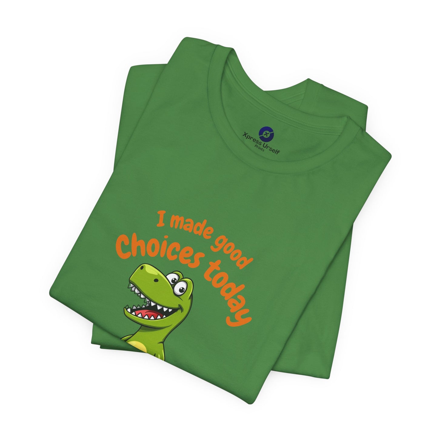 Kids' T-Shirt - "I Made Good Choices Today" Dinosaur Tee