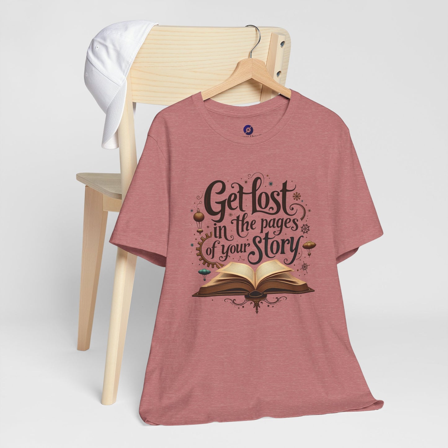 Get Lost in the Pages Unisex Tee - Perfect for Book Lovers