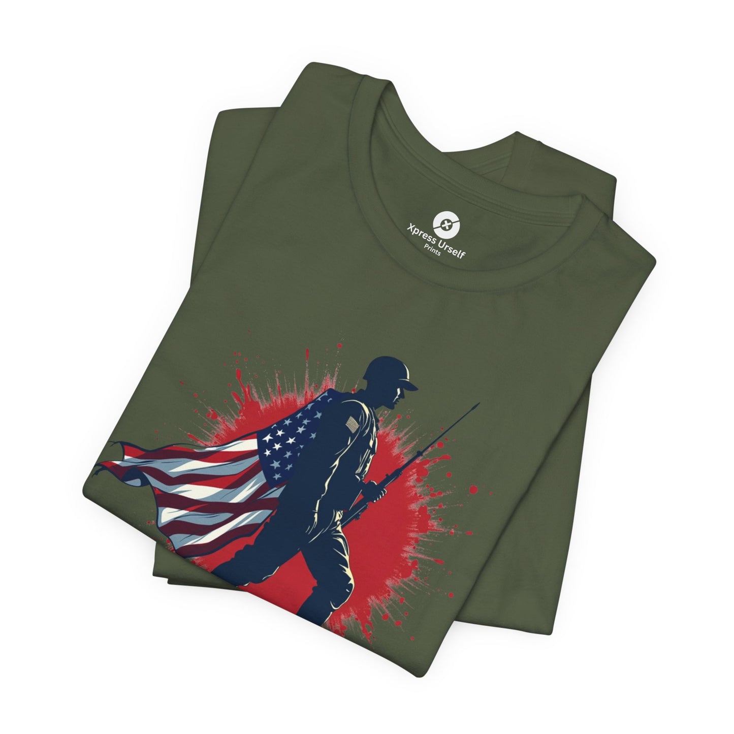 Courage Over Comfort Unisex Short Sleeve Tee - Patriotic T-Shirt