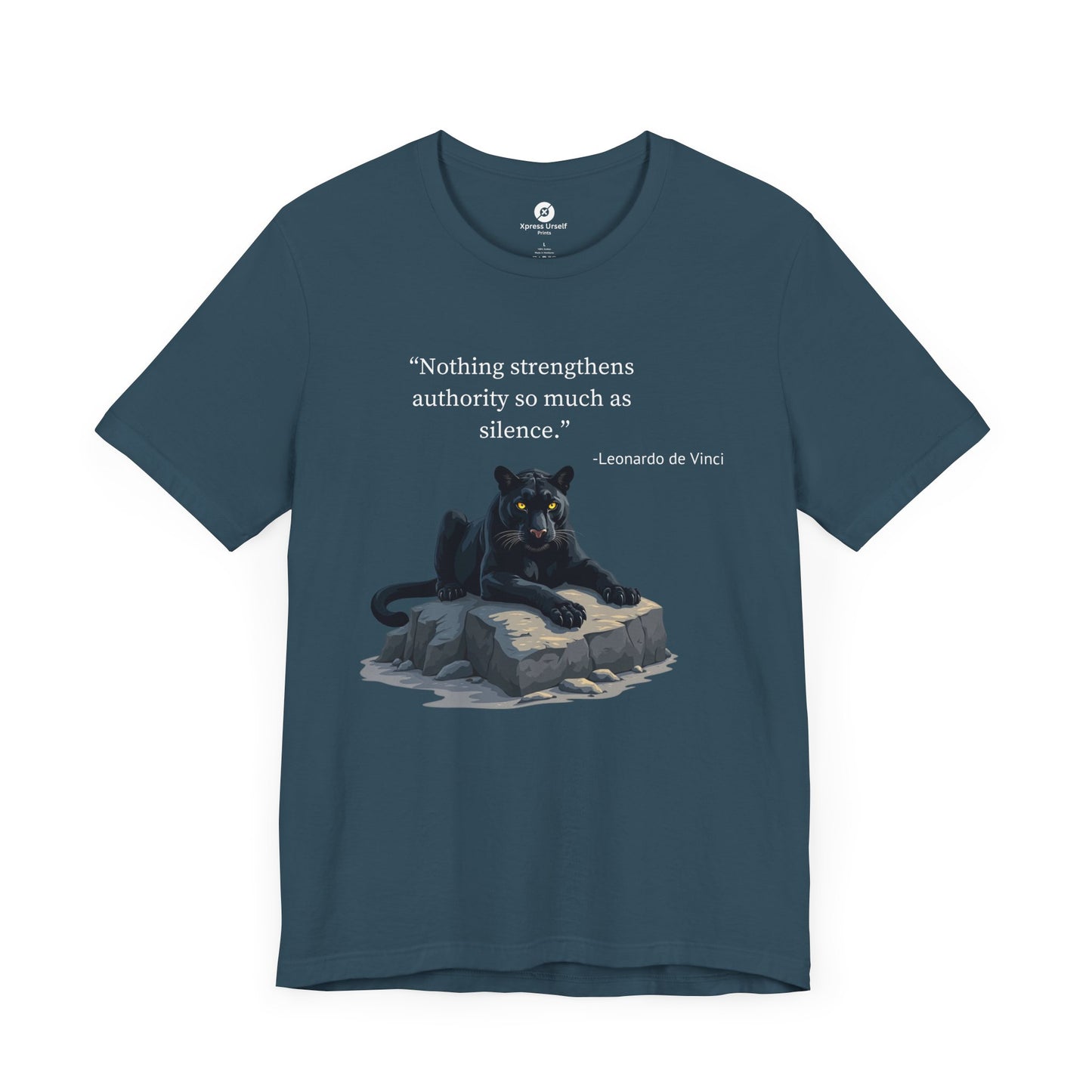 Inspirational Panther Quote Tee - Unisex Jersey Short Sleeve T-Shirt