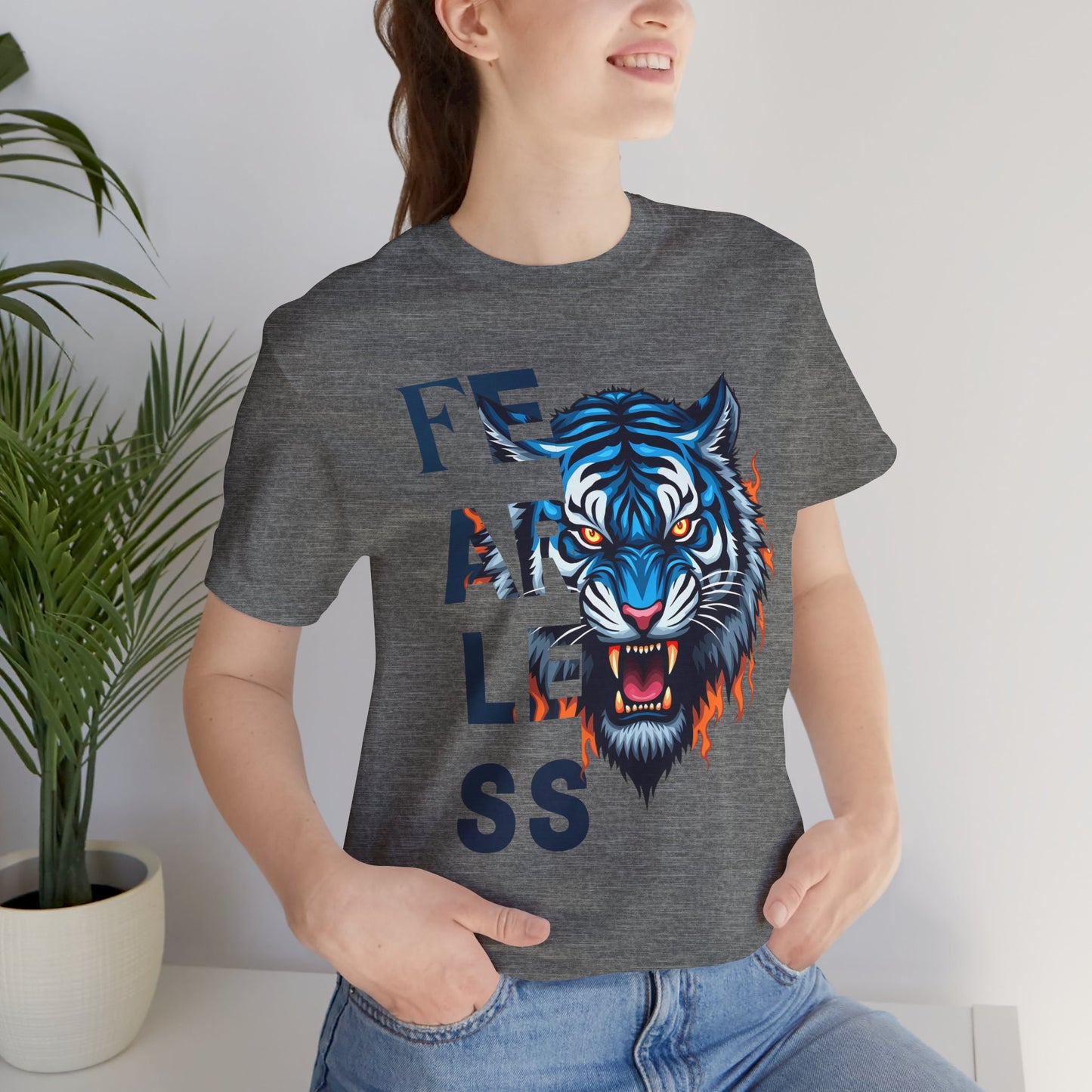 Fearless Tiger Graphic Tee for Bold Souls