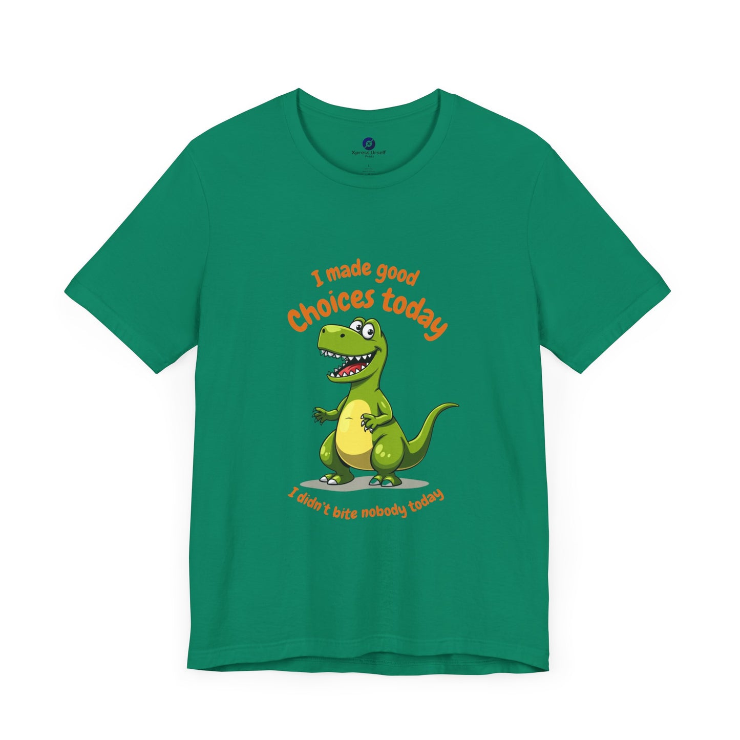 Kids' T-Shirt - "I Made Good Choices Today" Dinosaur Tee