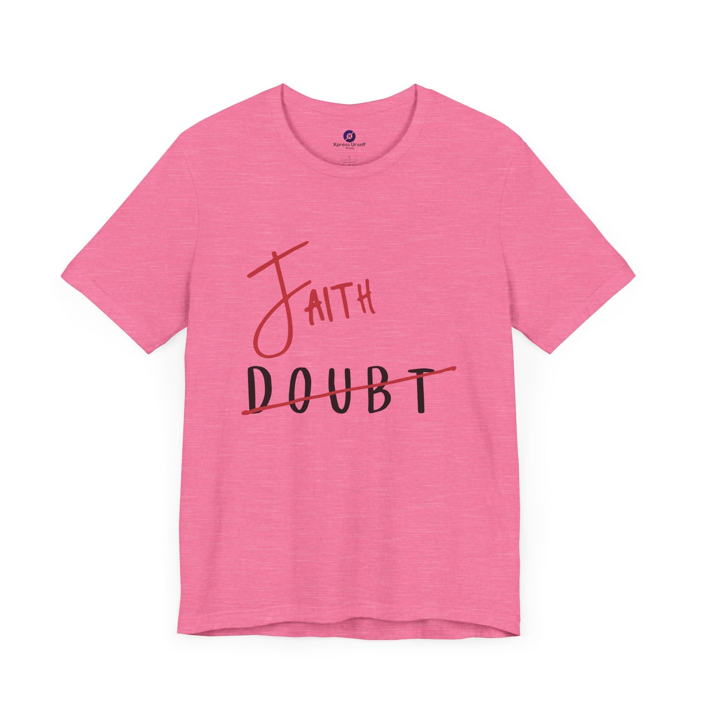 Faith Over Doubt Unisex Jersey Tee