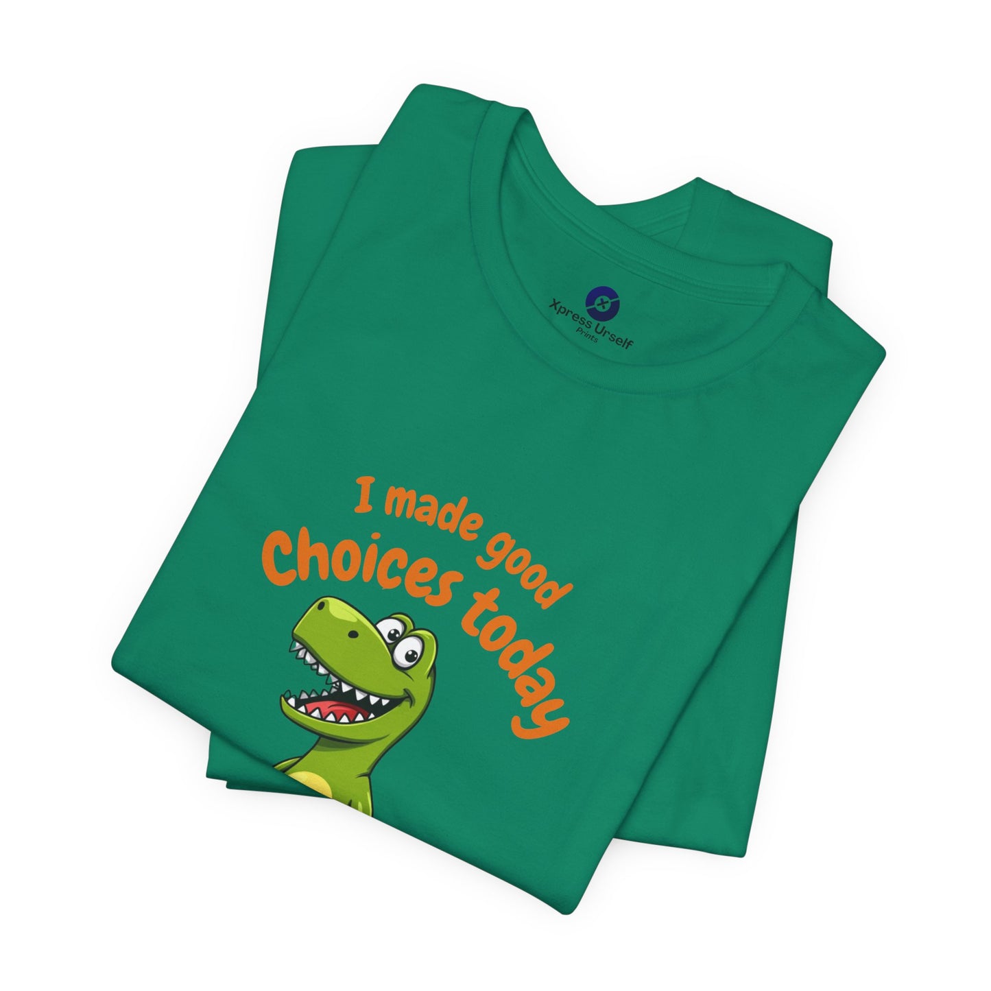 Kids' T-Shirt - "I Made Good Choices Today" Dinosaur Tee