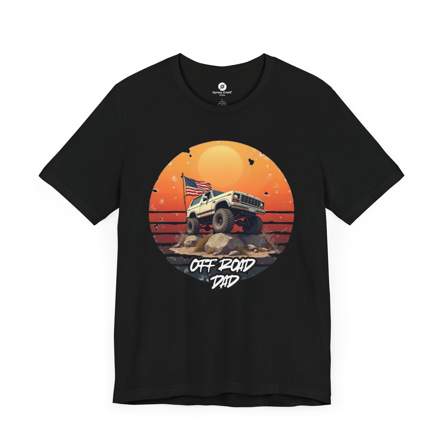 Off-Road Dad Tee - Adventure-Ready Unisex Jersey Short Sleeve Shirt