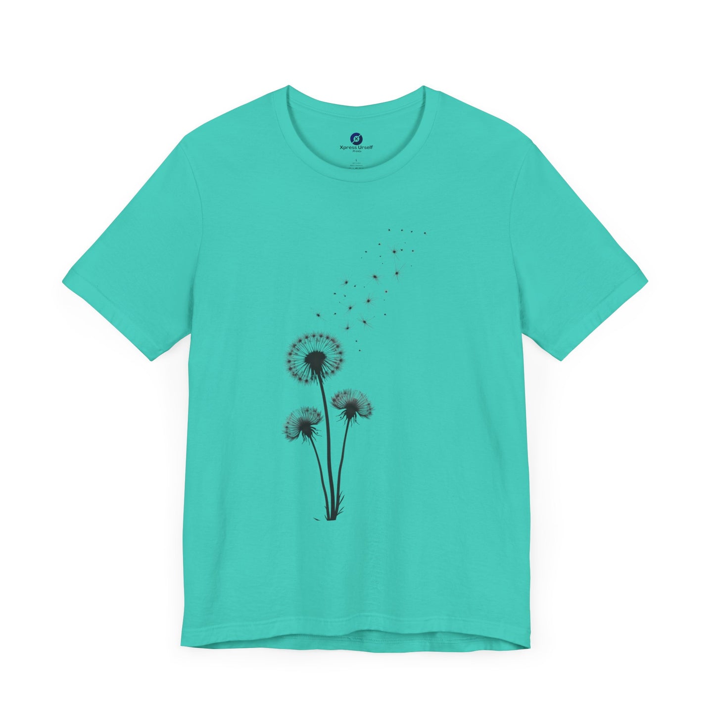 Dandelion Dreams Unisex Jersey Short Sleeve Tee - Nature-Inspired Tee for Relaxed Vibes