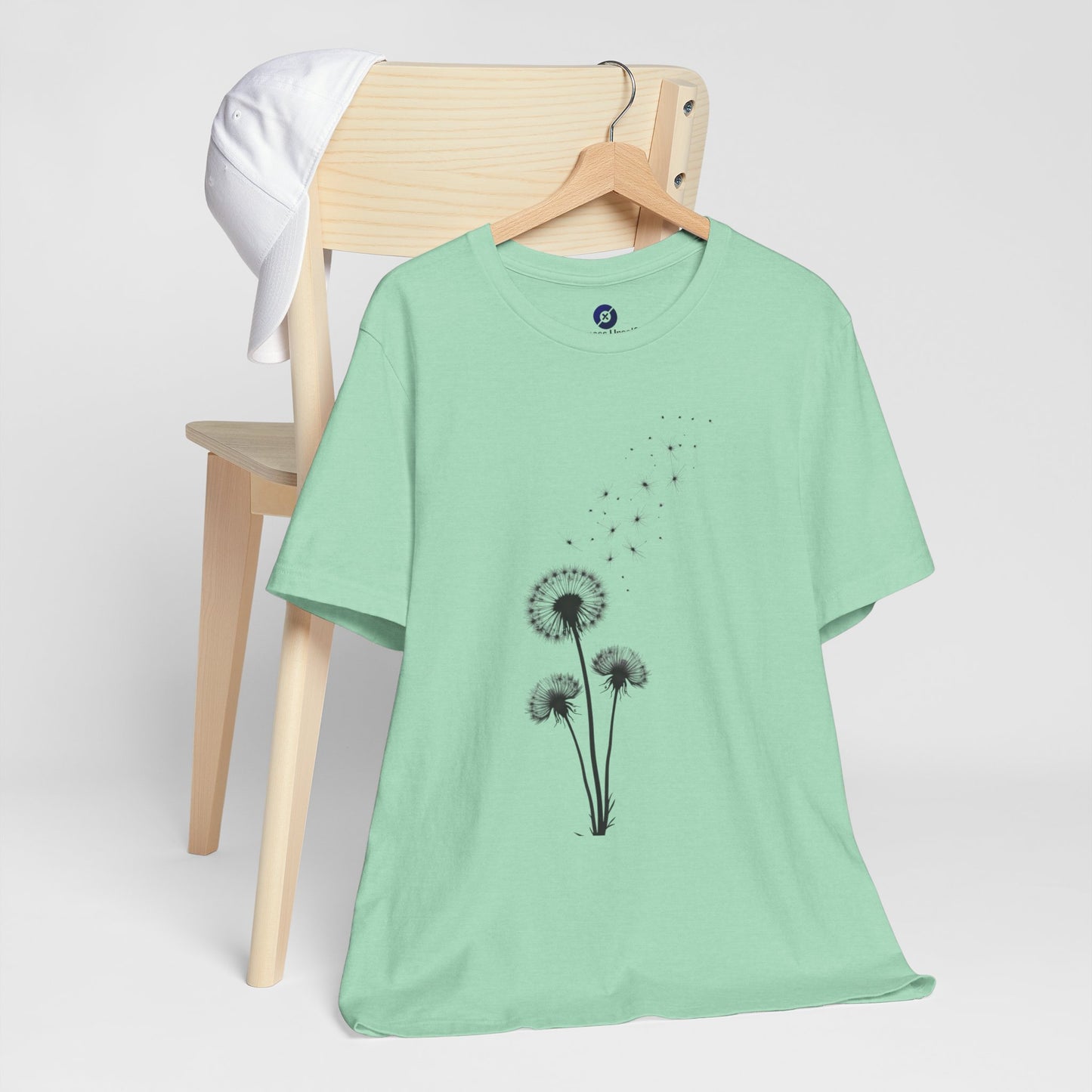 Dandelion Dreams Unisex Jersey Short Sleeve Tee - Nature-Inspired Tee for Relaxed Vibes