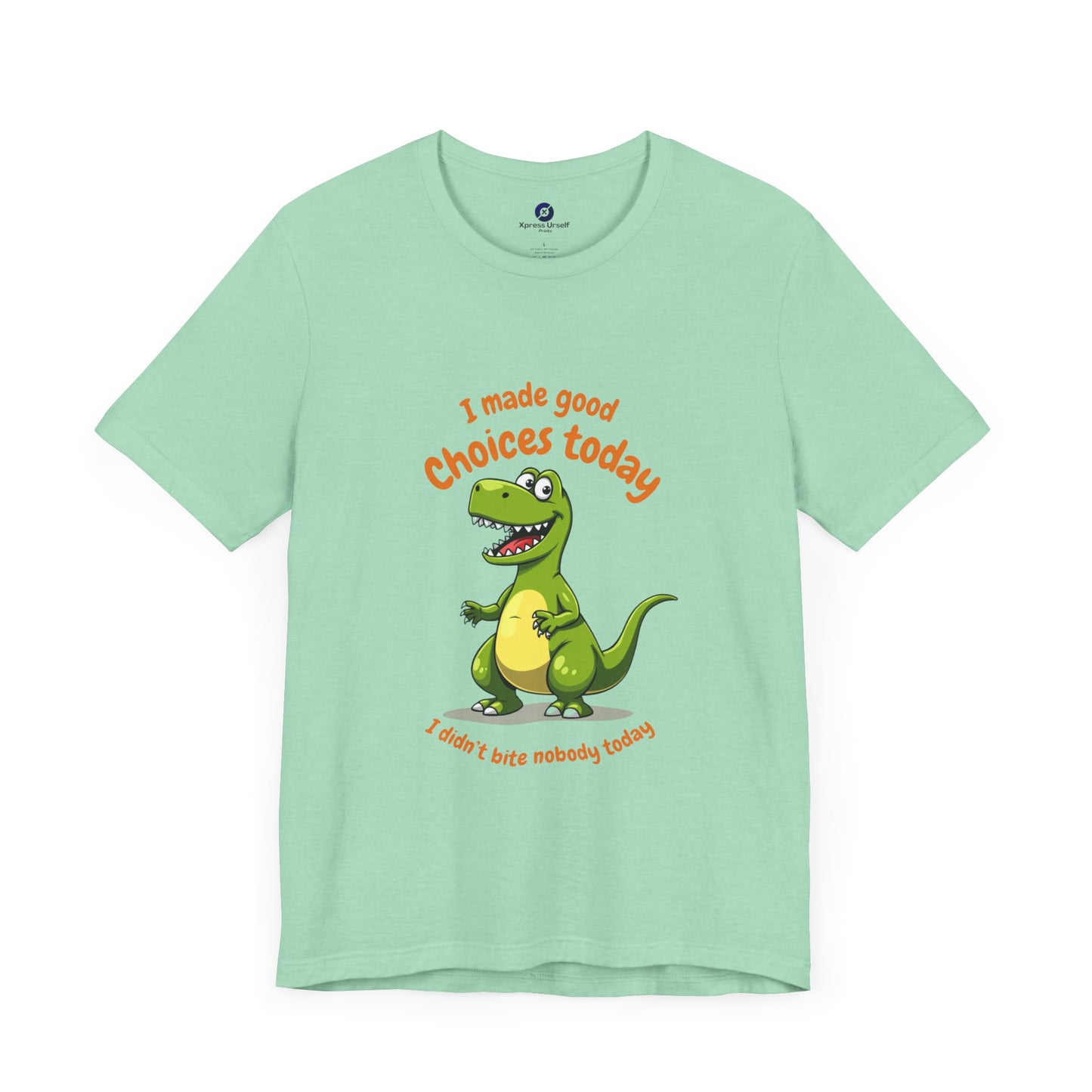 Kids' T-Shirt - "I Made Good Choices Today" Dinosaur Tee