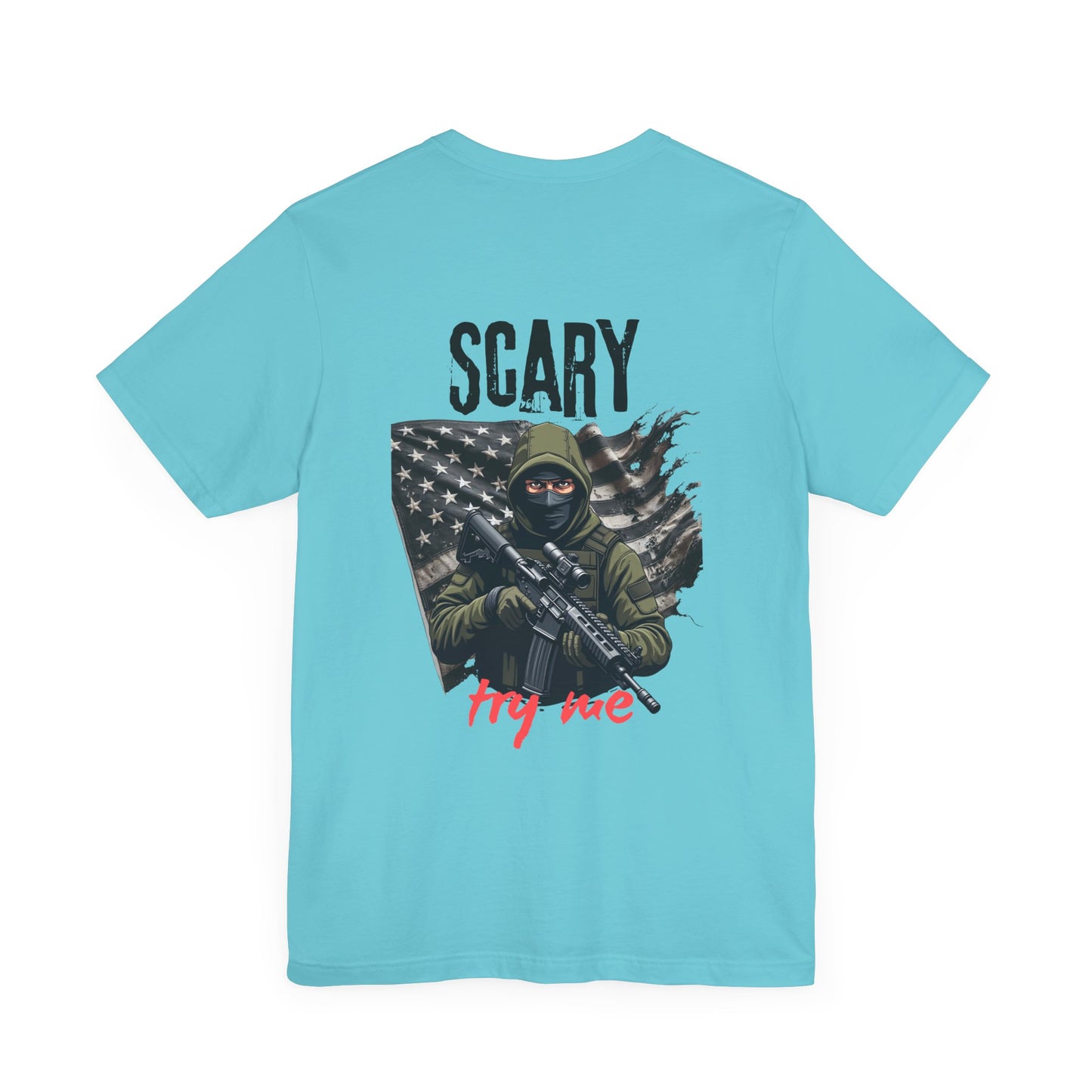 Defender Graphic Tee - Unisex Short Sleeve Shirt for Bold Statement Makers