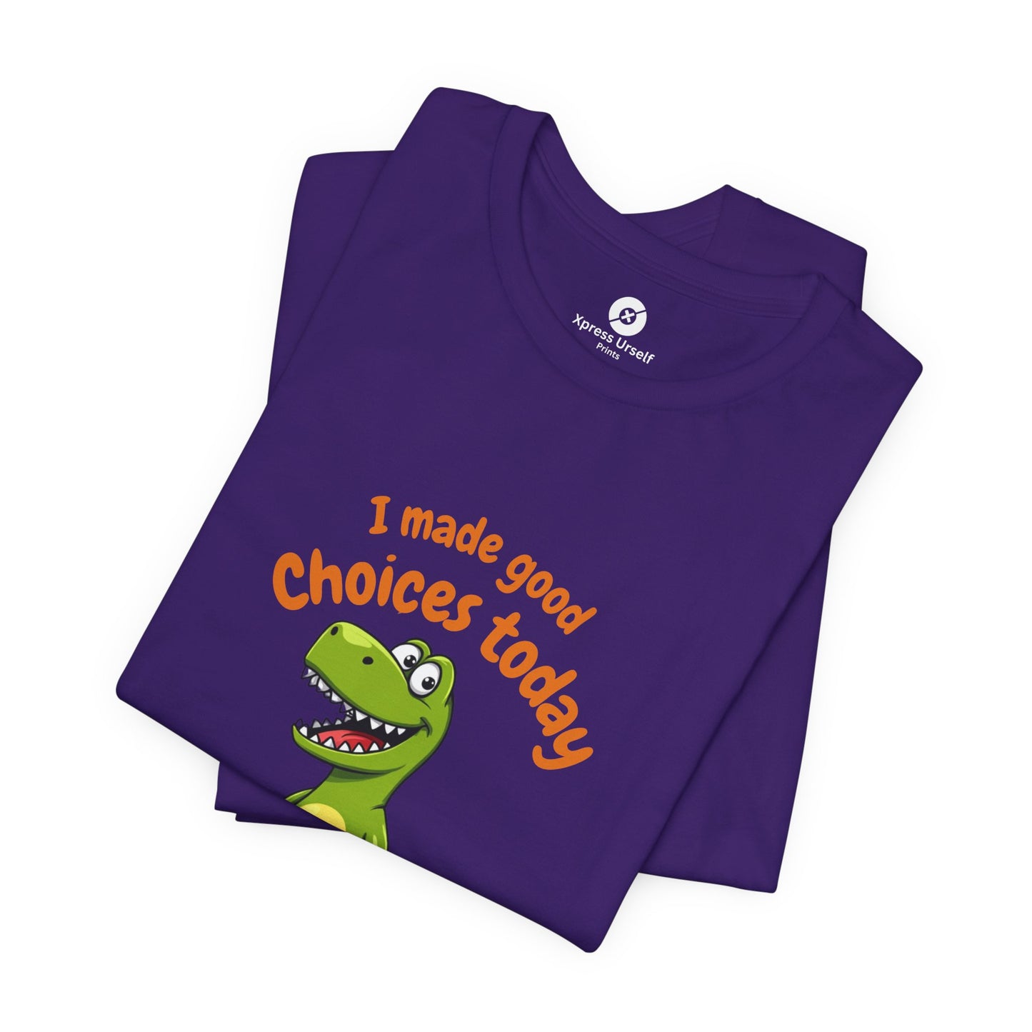 Kids' T-Shirt - "I Made Good Choices Today" Dinosaur Tee