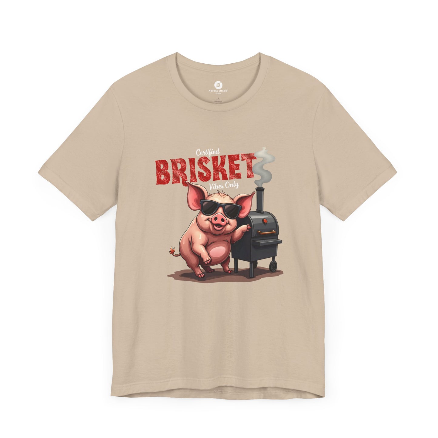 Cooked Brisket BBQ Pig T-Shirt - Perfect for Grill Lovers