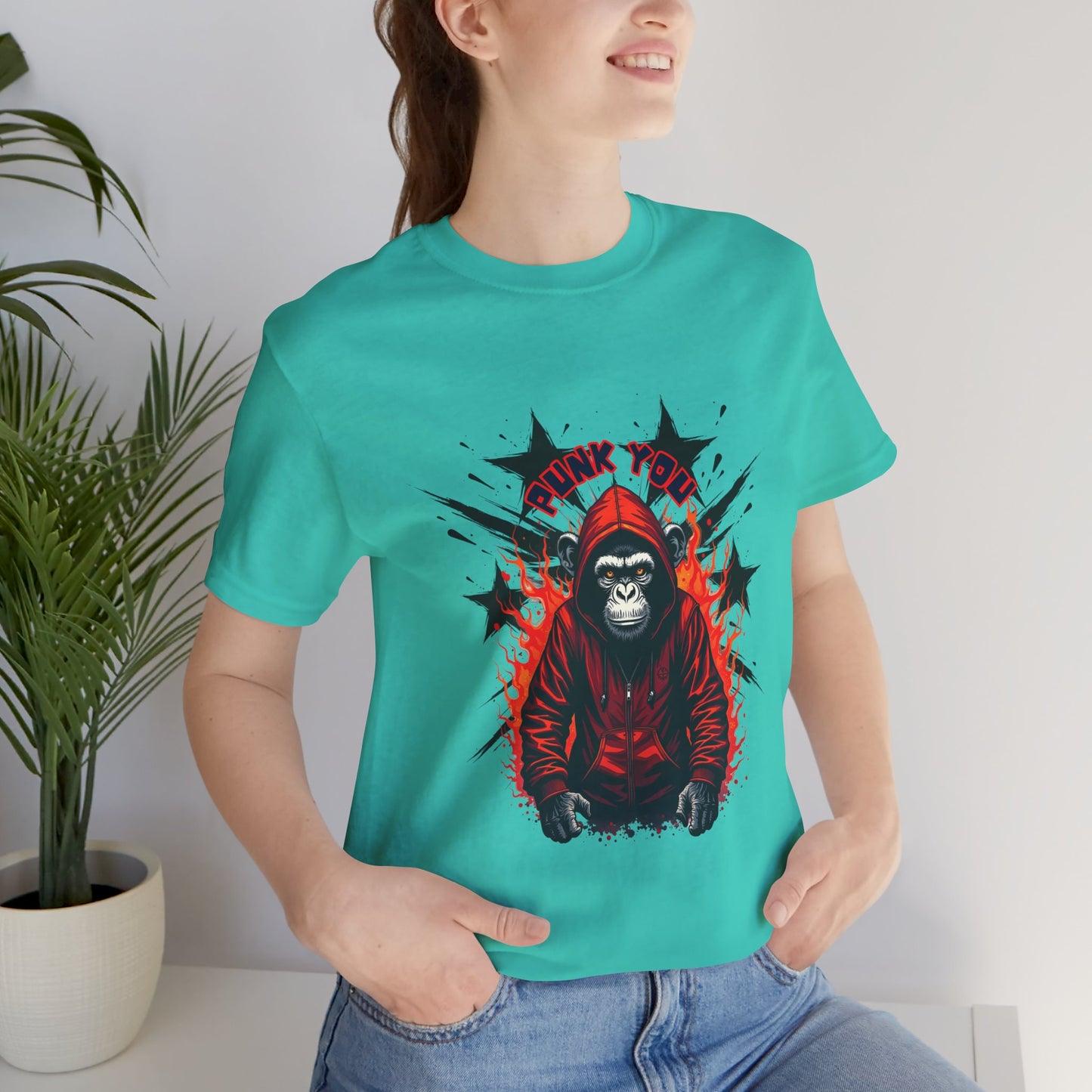 Gorilla Graphic Tee - Unisex Jersey Short Sleeve Shirt for Animal Lovers