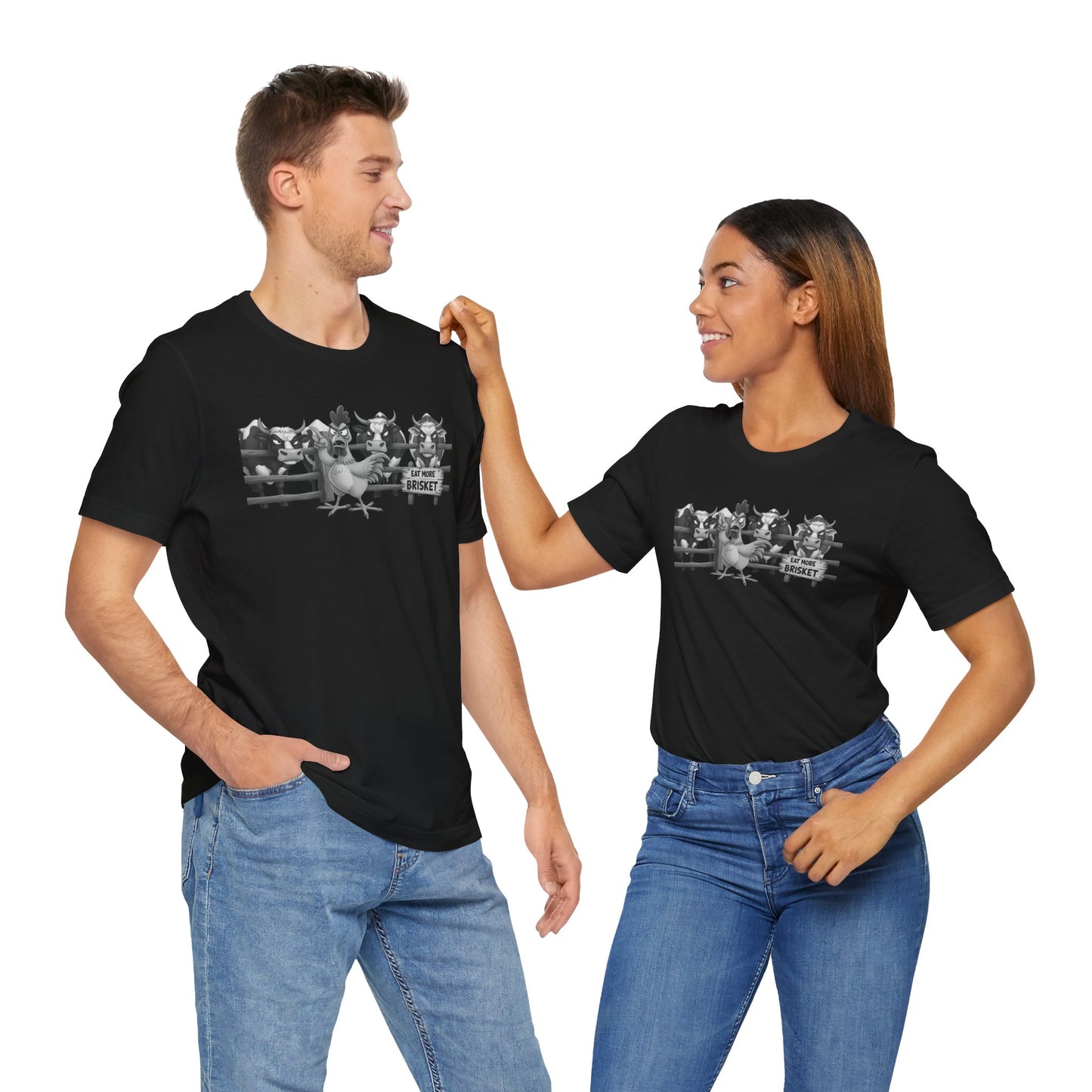 Eat More Brisket Unisex Tee - Perfect for BBQ Events & Outdoor Adventures