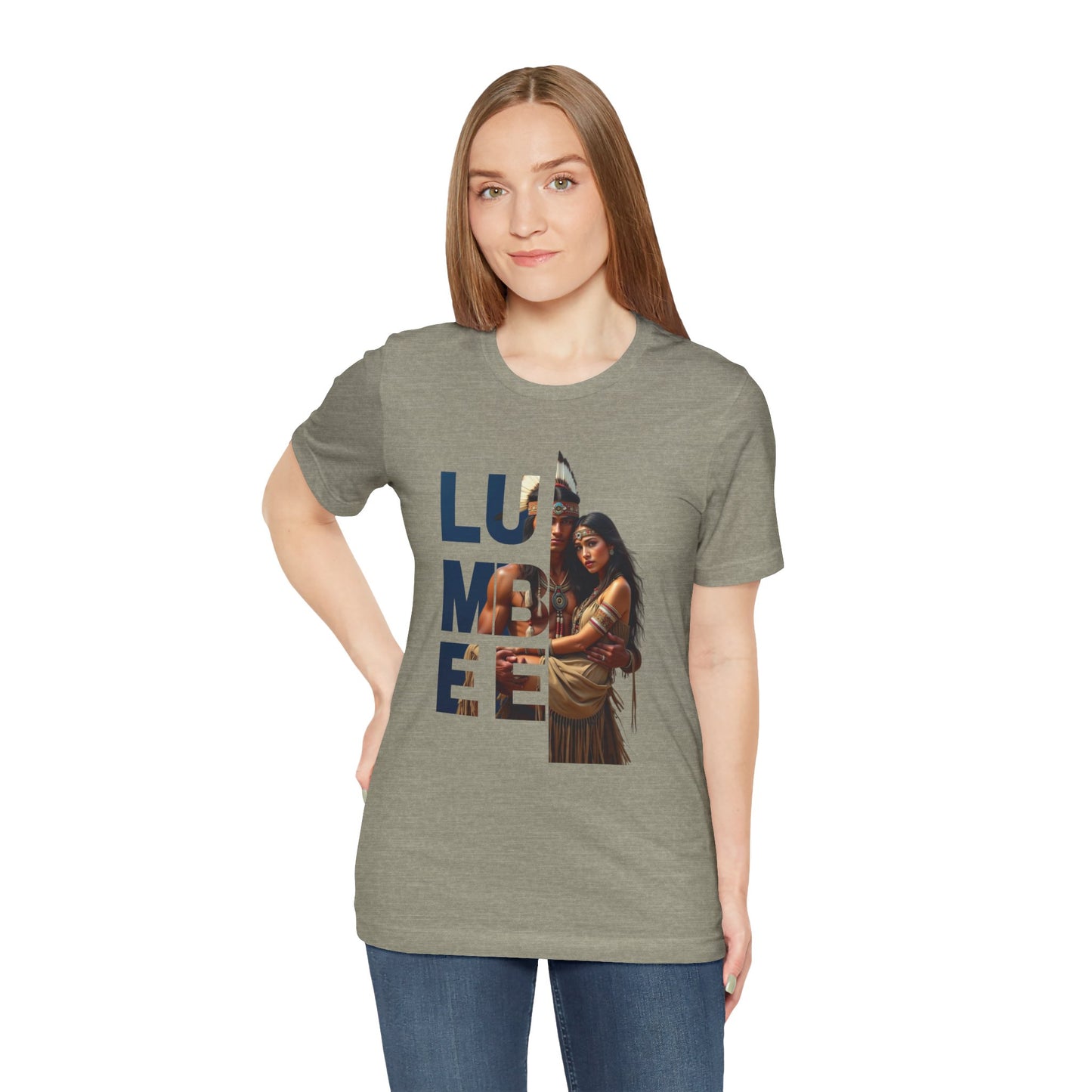 Unisex Short Sleeve Tee | LUMBEYEE Native American Design T-Shirt
