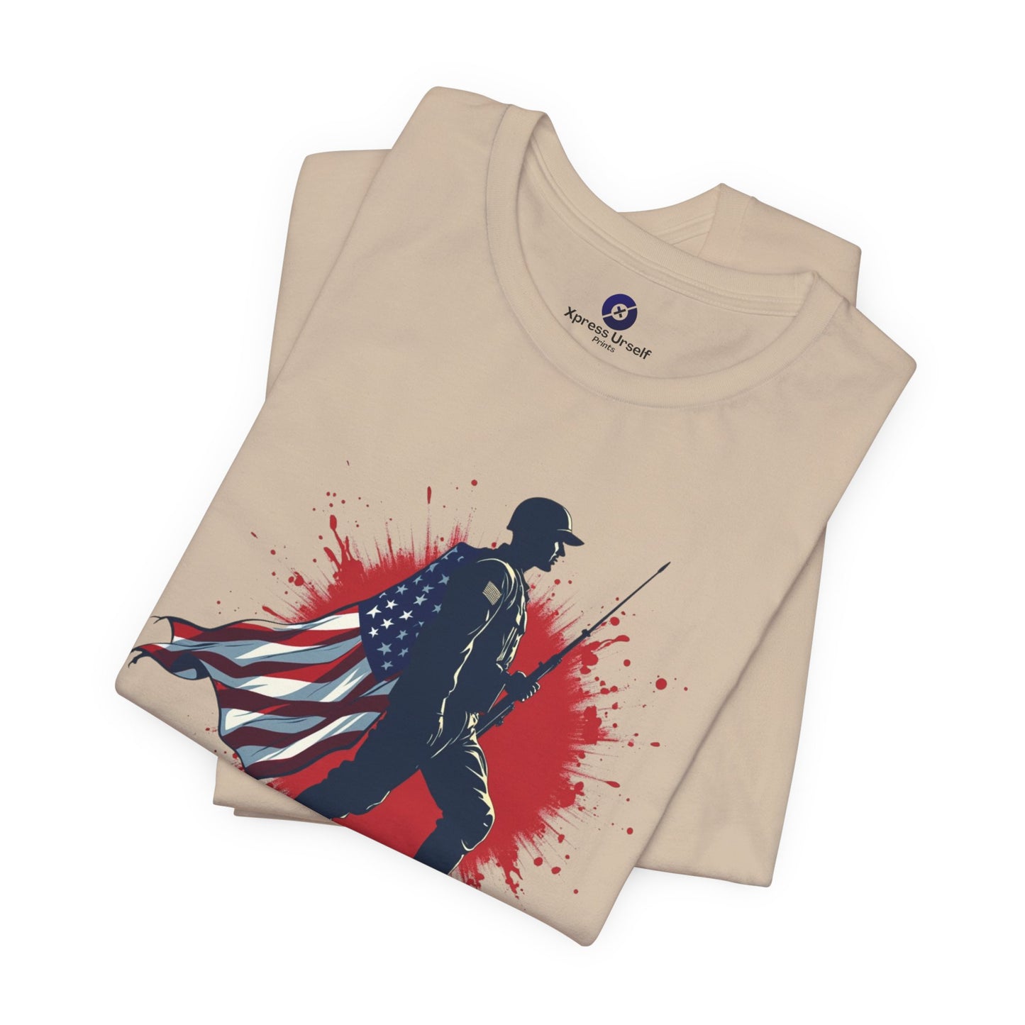 Courage Over Comfort Unisex Short Sleeve Tee - Patriotic T-Shirt