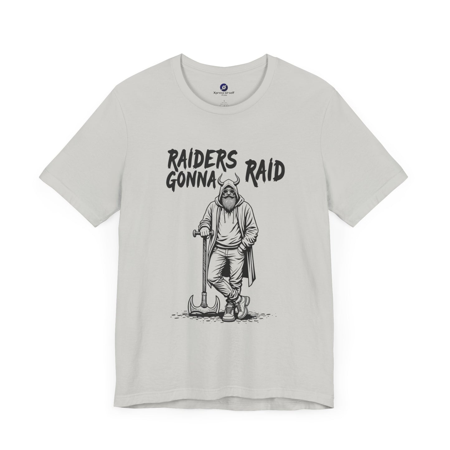 Raiders Gonna Raid Unisex Jersey Tee - Perfect Sports T-Shirt for Fans
