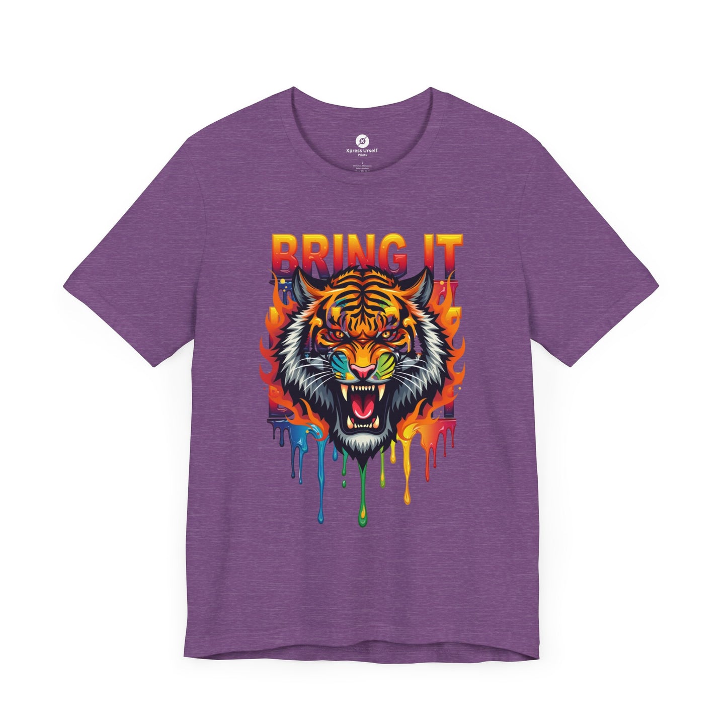 Bring It Tiger Graphic Unisex Tee | Bold Statement Shirt