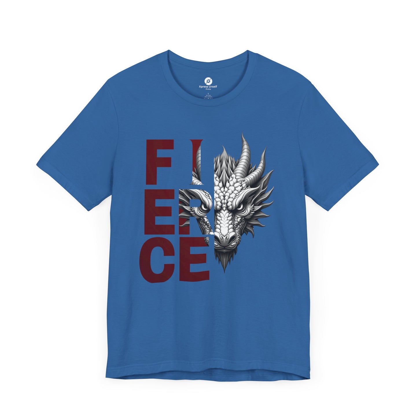 Fierce Dragon Unisex Short Sleeve Tee - Perfect for Fantasy Lovers