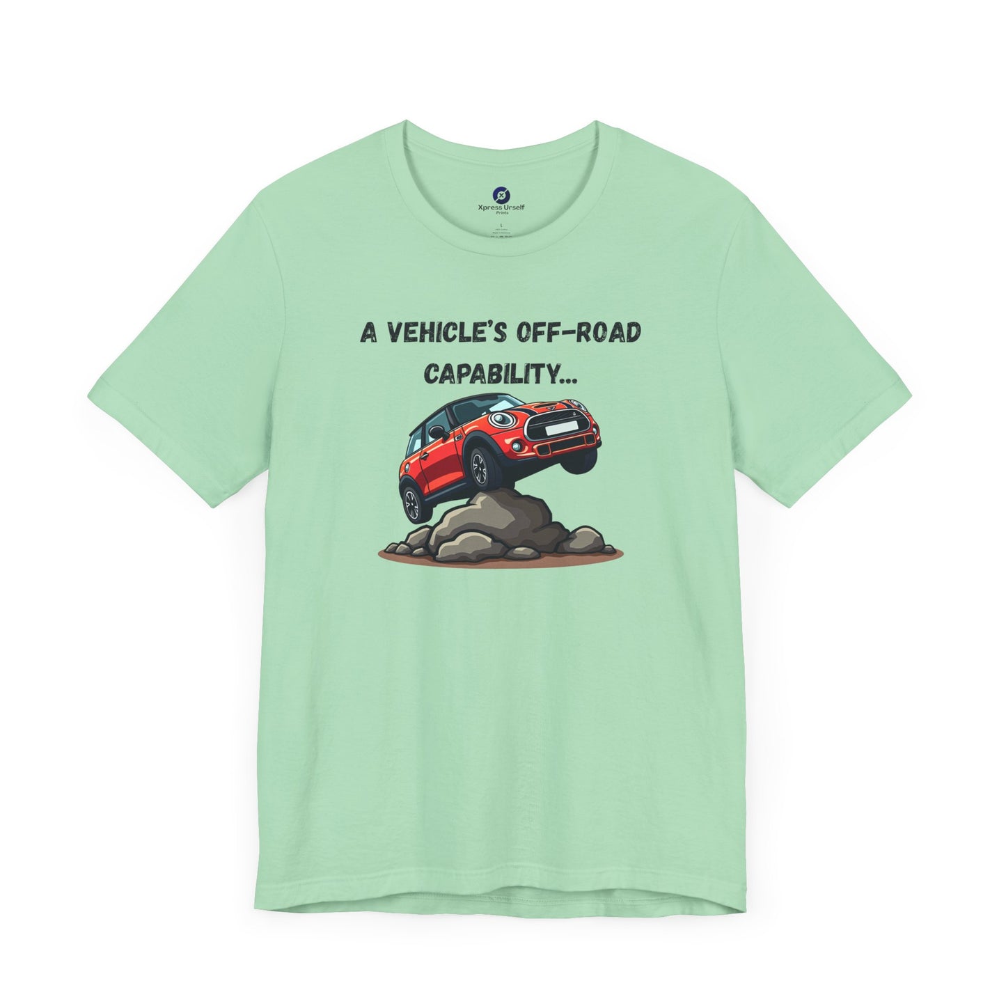 Off-Road Adventure Unisex Tee with Vehicle Graphic - Perfect for Outdoors Lovers