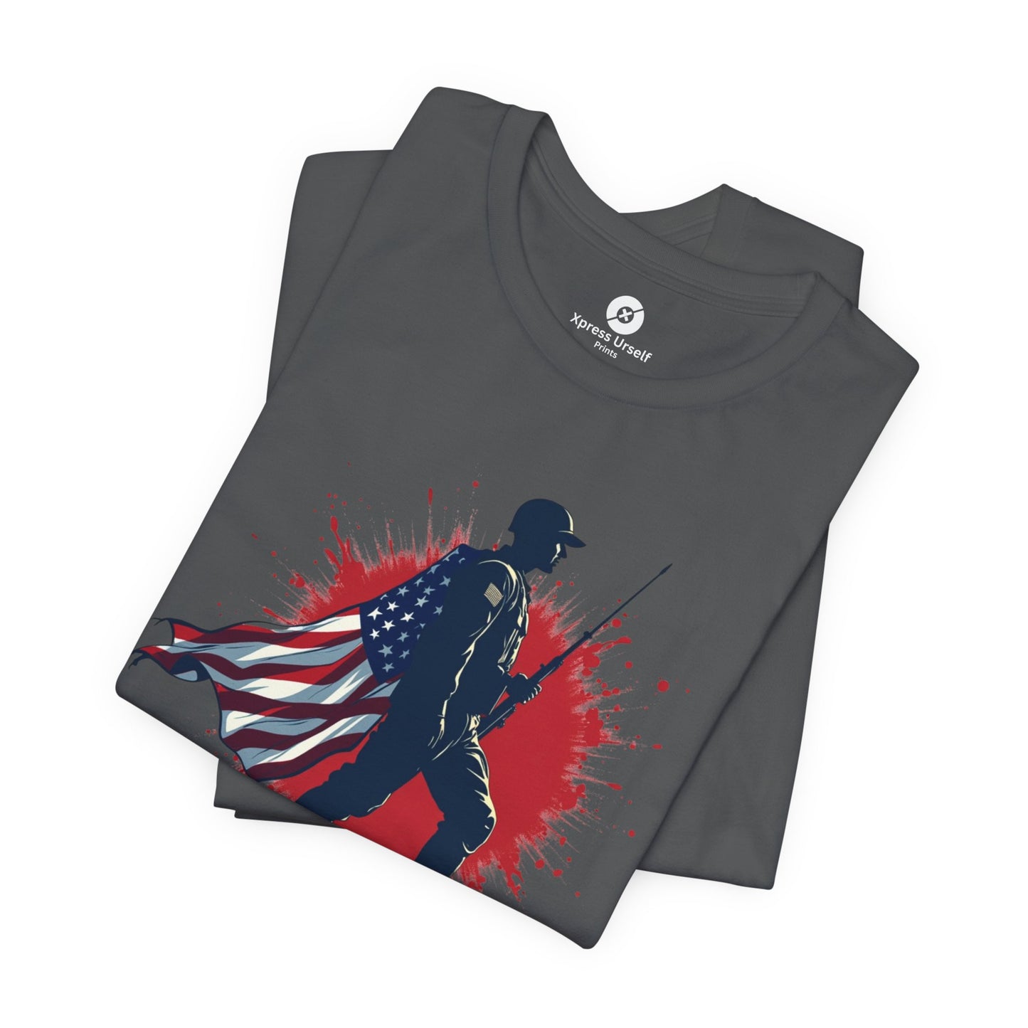 Courage Over Comfort Unisex Short Sleeve Tee - Patriotic T-Shirt