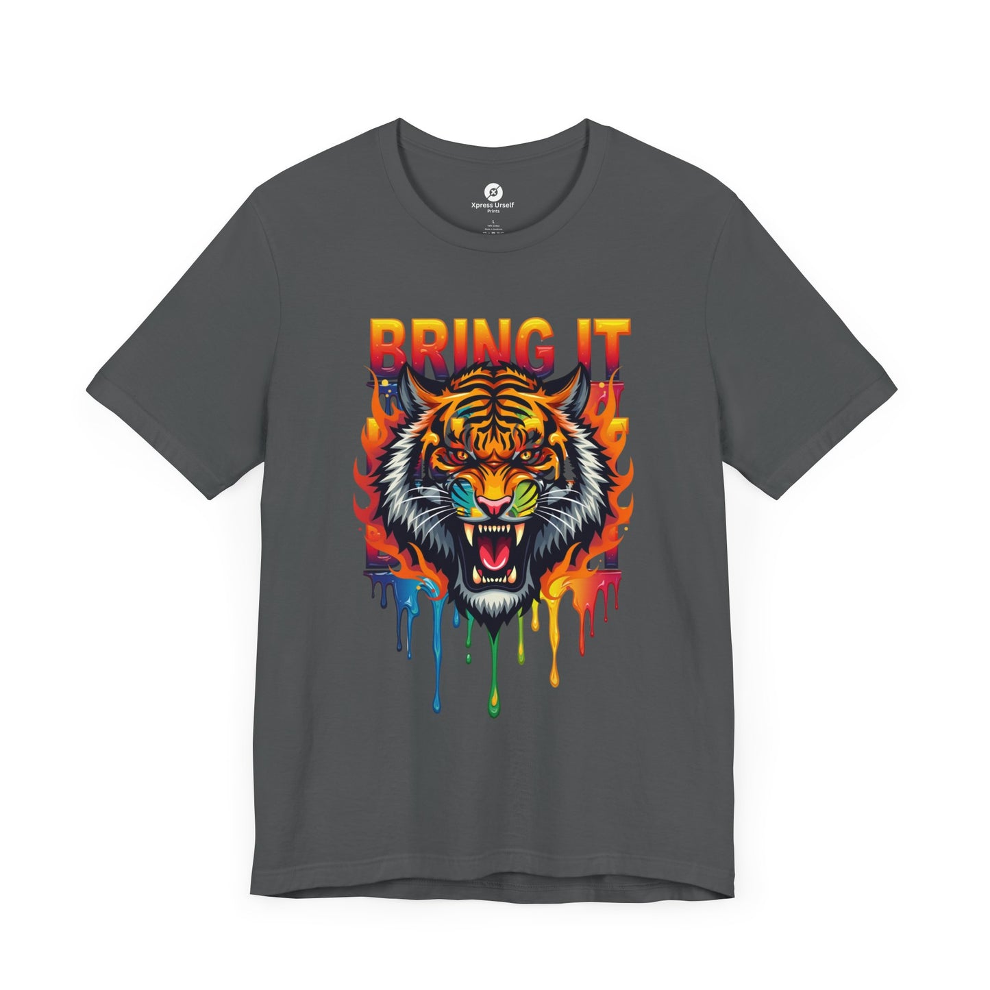 Bring It Tiger Graphic Unisex Tee | Bold Statement Shirt