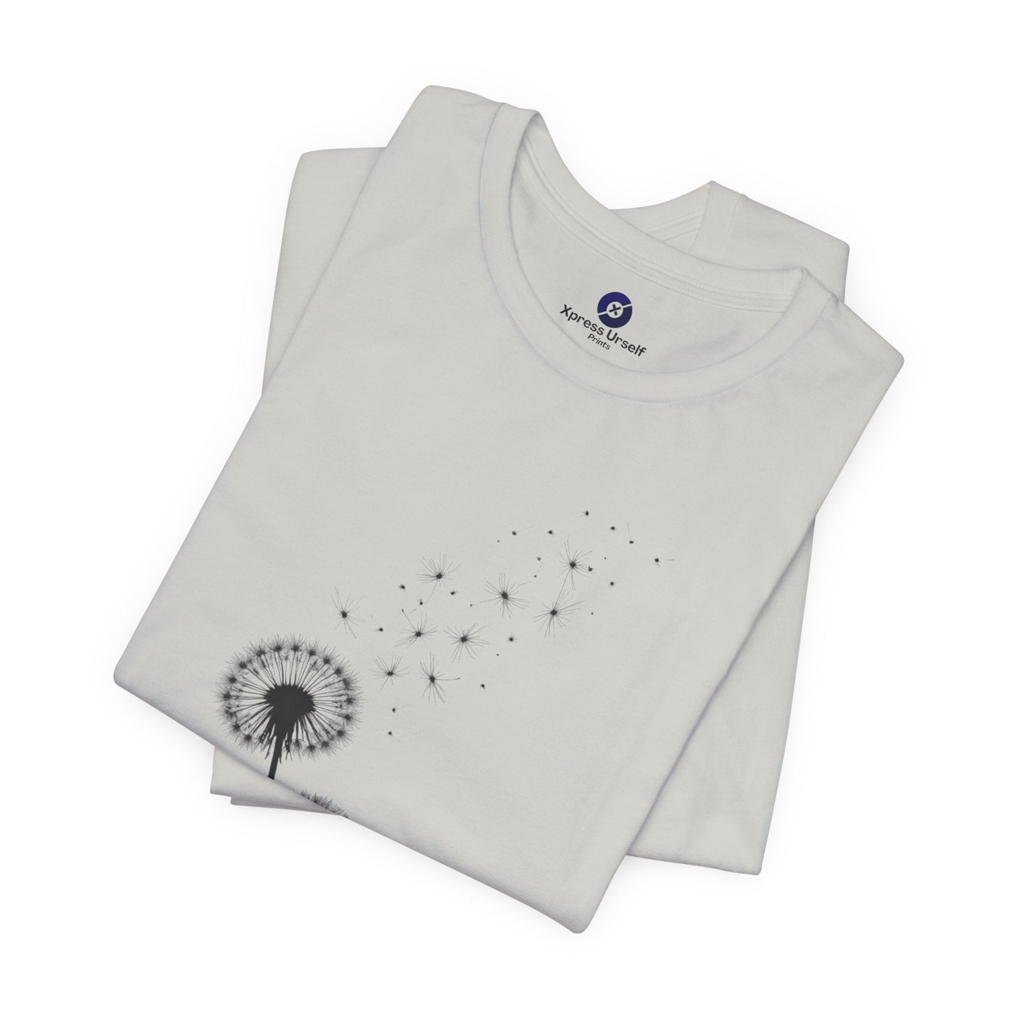 Dandelion Dreams Unisex Jersey Short Sleeve Tee - Nature-Inspired Tee for Relaxed Vibes
