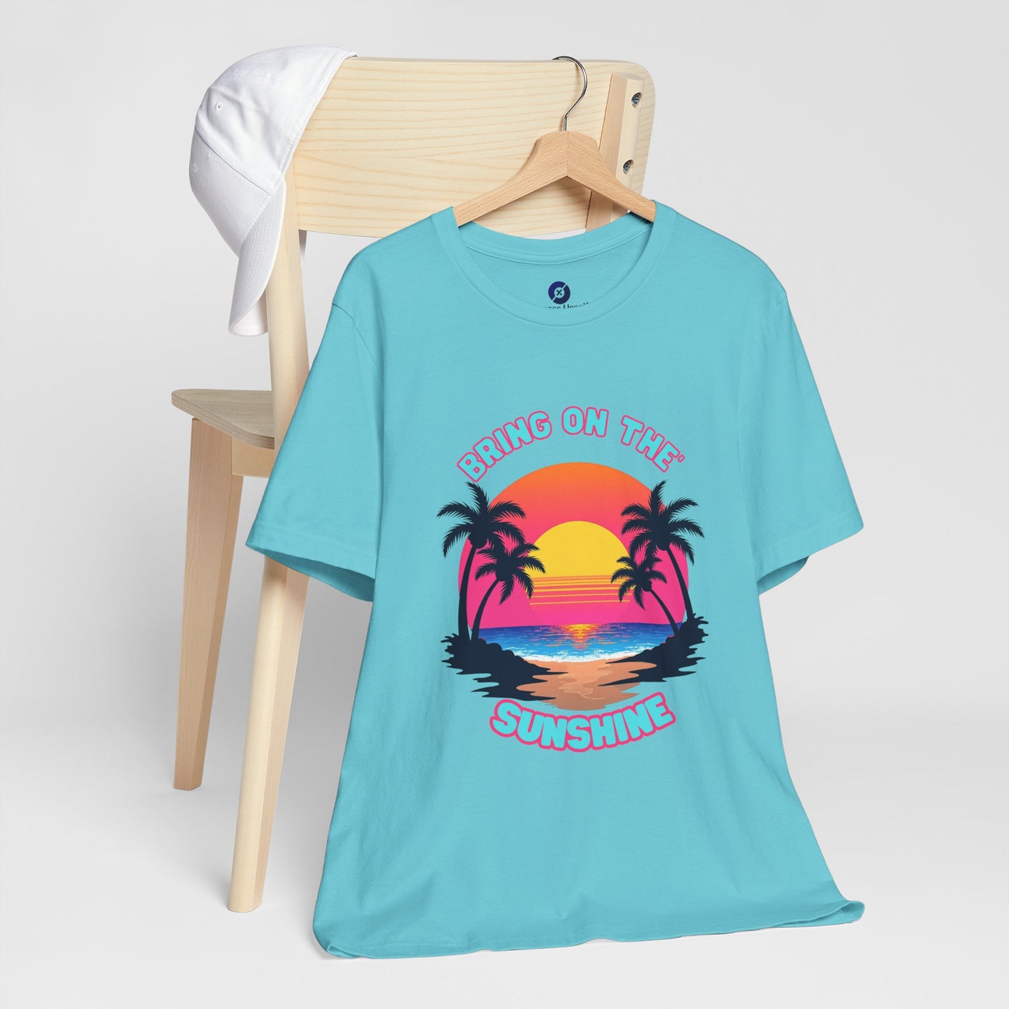 Unisex Jersey Tee - 'Bring on the Sunshine' Tropical Vibe