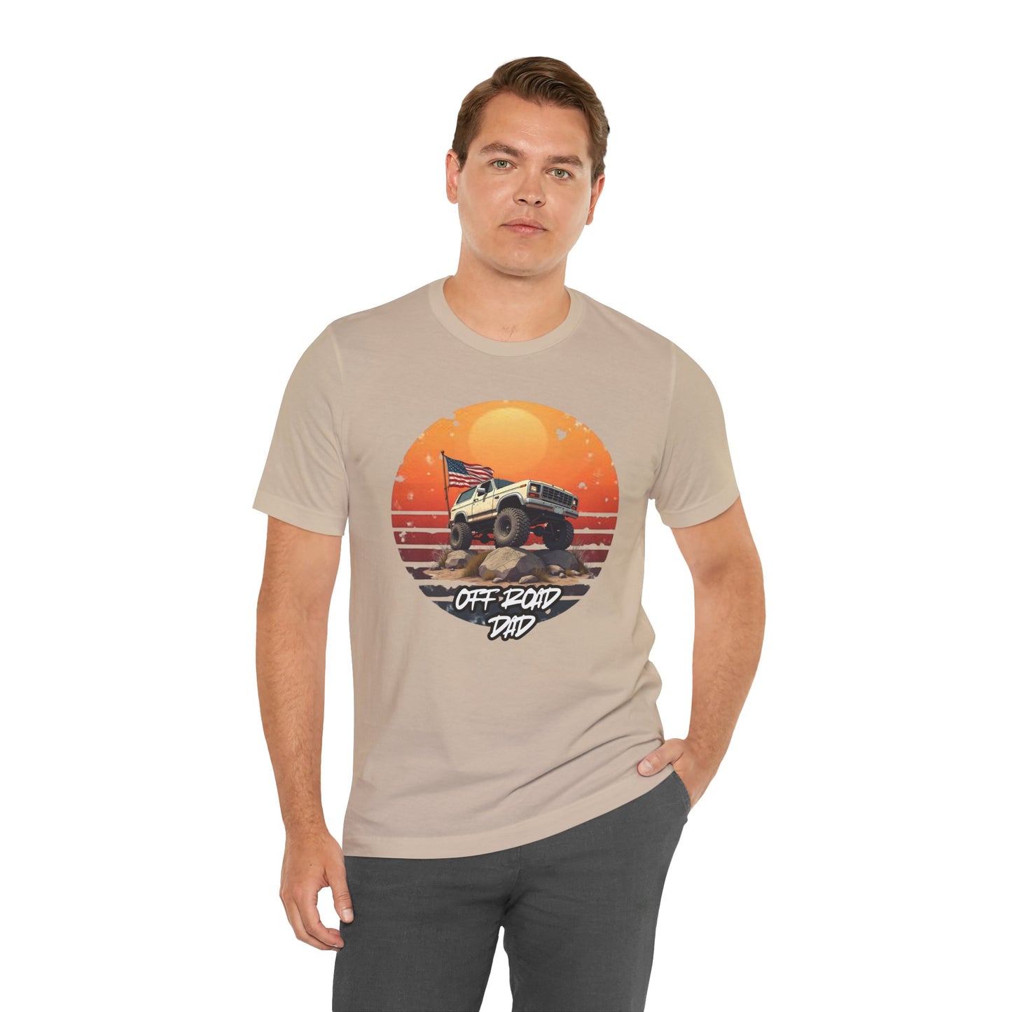 Off-Road Dad Tee - Adventure-Ready Unisex Jersey Short Sleeve Shirt
