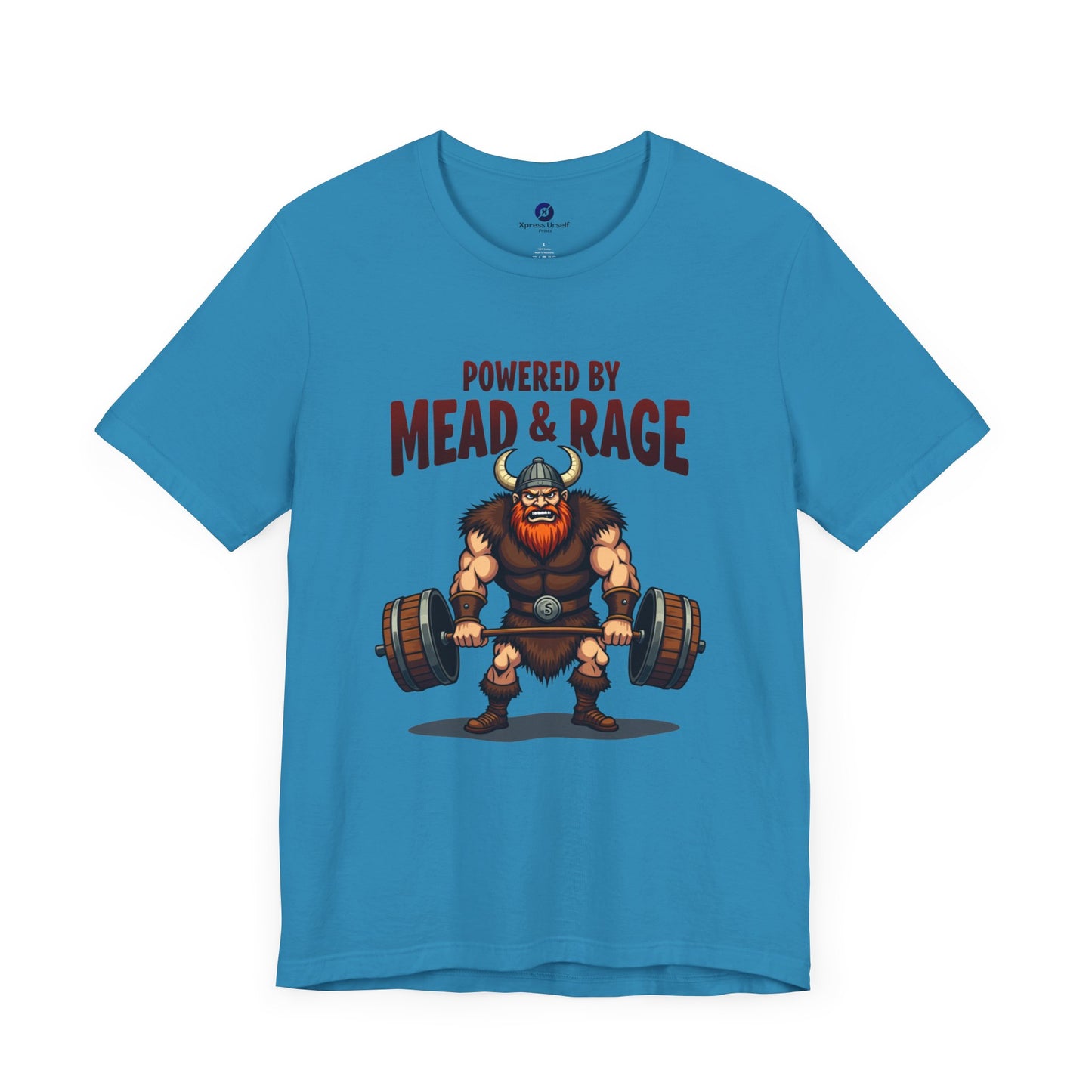 Powered by Mead & Rage Unisex Gym Tee