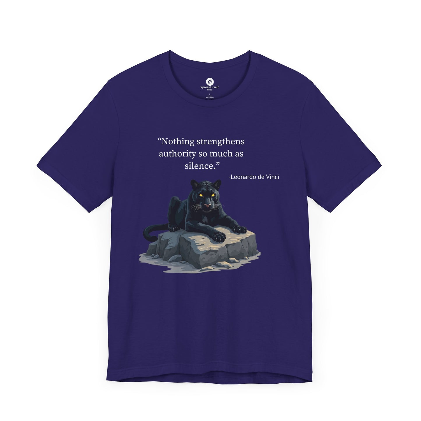 Inspirational Panther Quote Tee - Unisex Jersey Short Sleeve T-Shirt