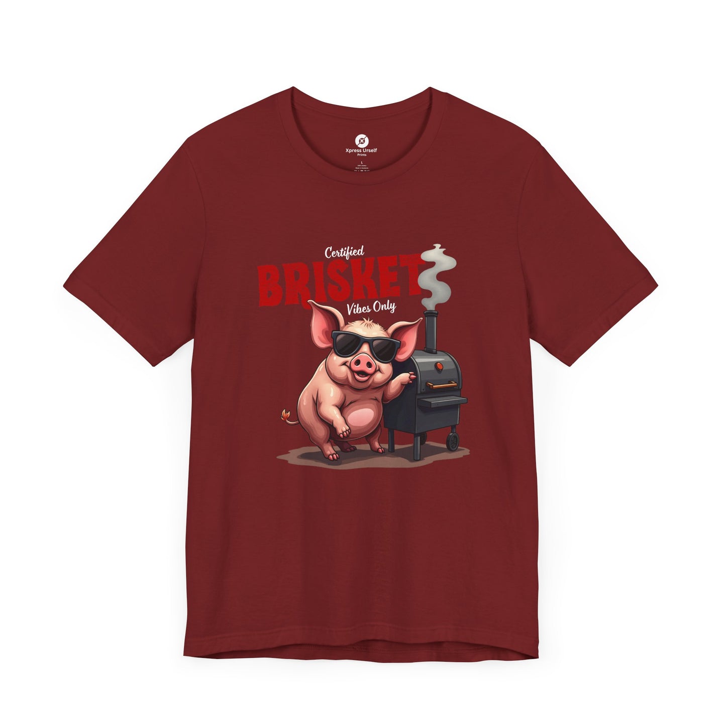 Cooked Brisket BBQ Pig T-Shirt - Perfect for Grill Lovers