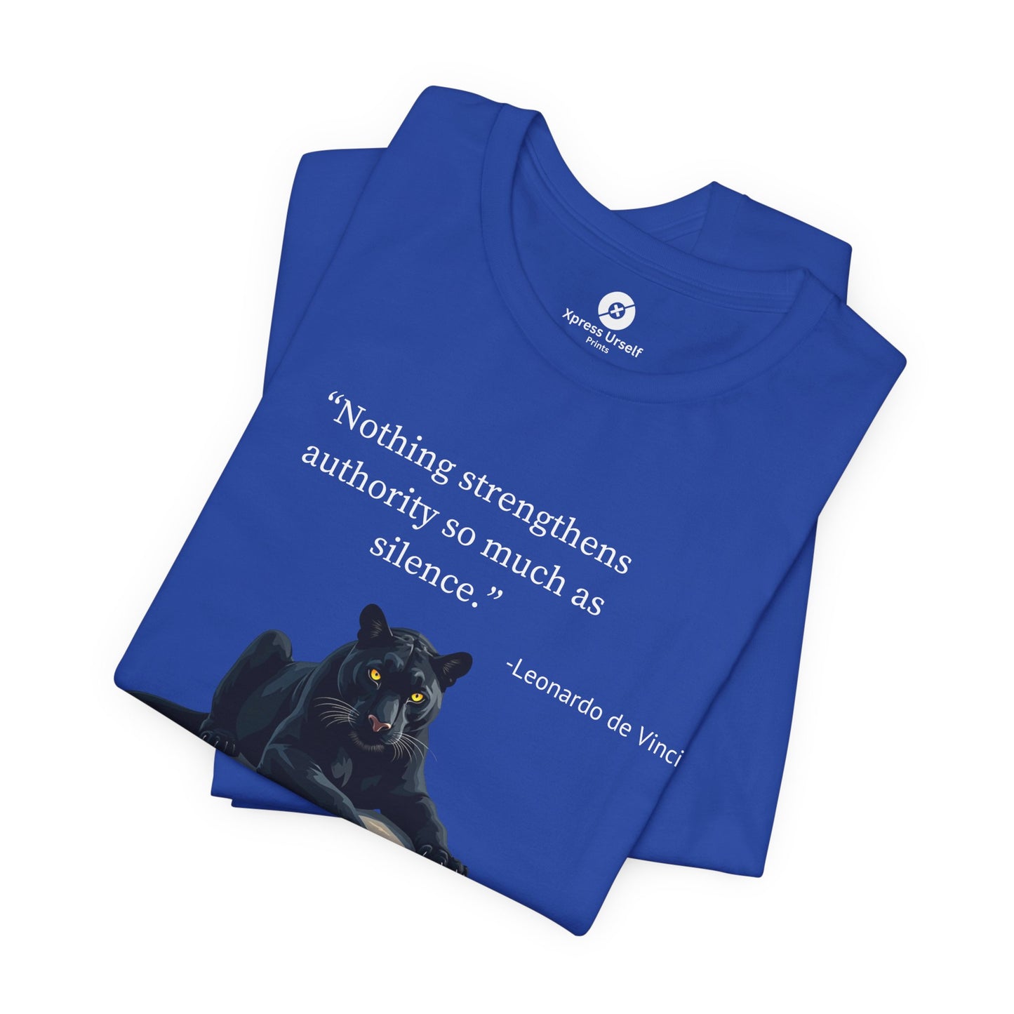 Inspirational Panther Quote Tee - Unisex Jersey Short Sleeve T-Shirt