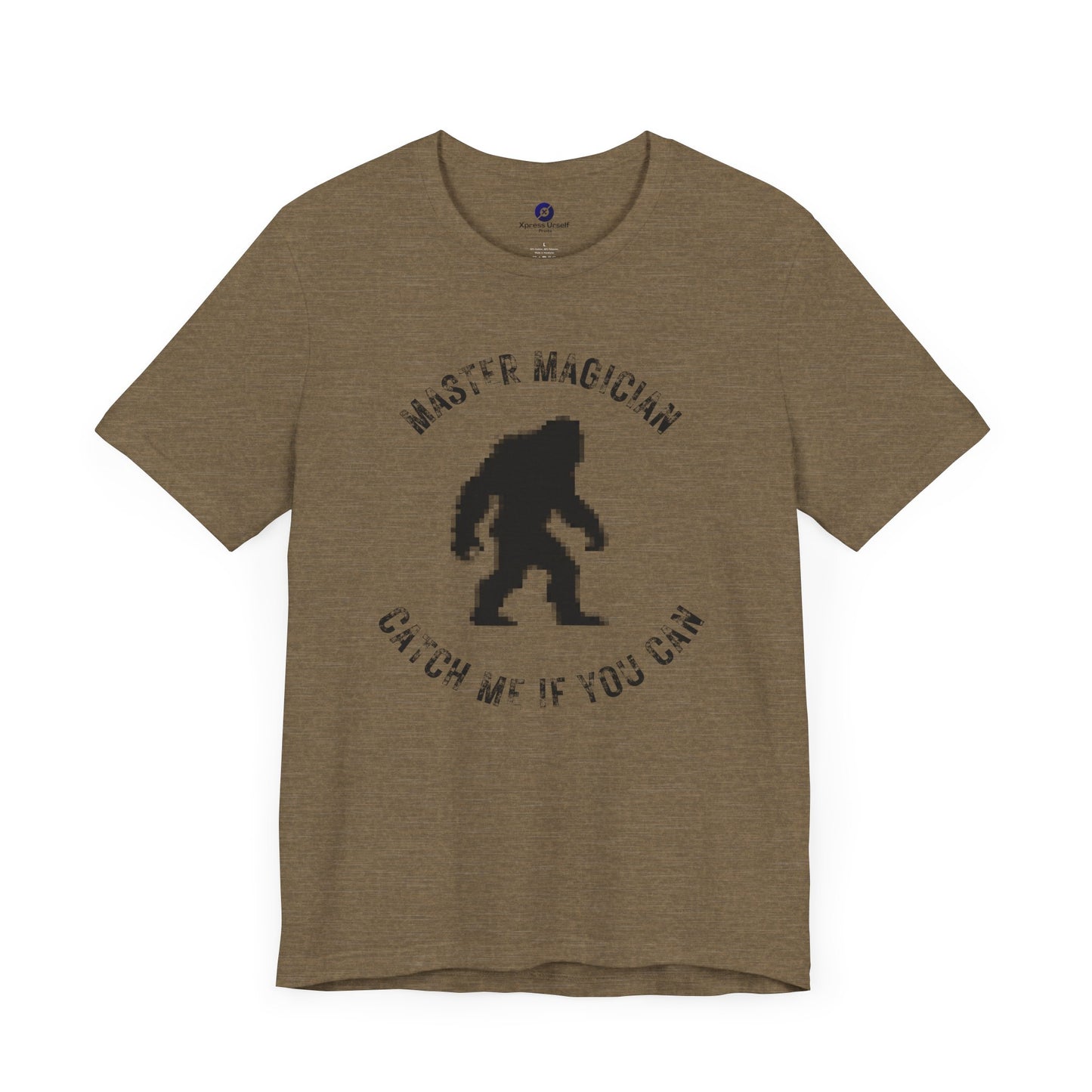 Master Magician Bigfoot Tee - Unisex Jersey Short Sleeve Shirt