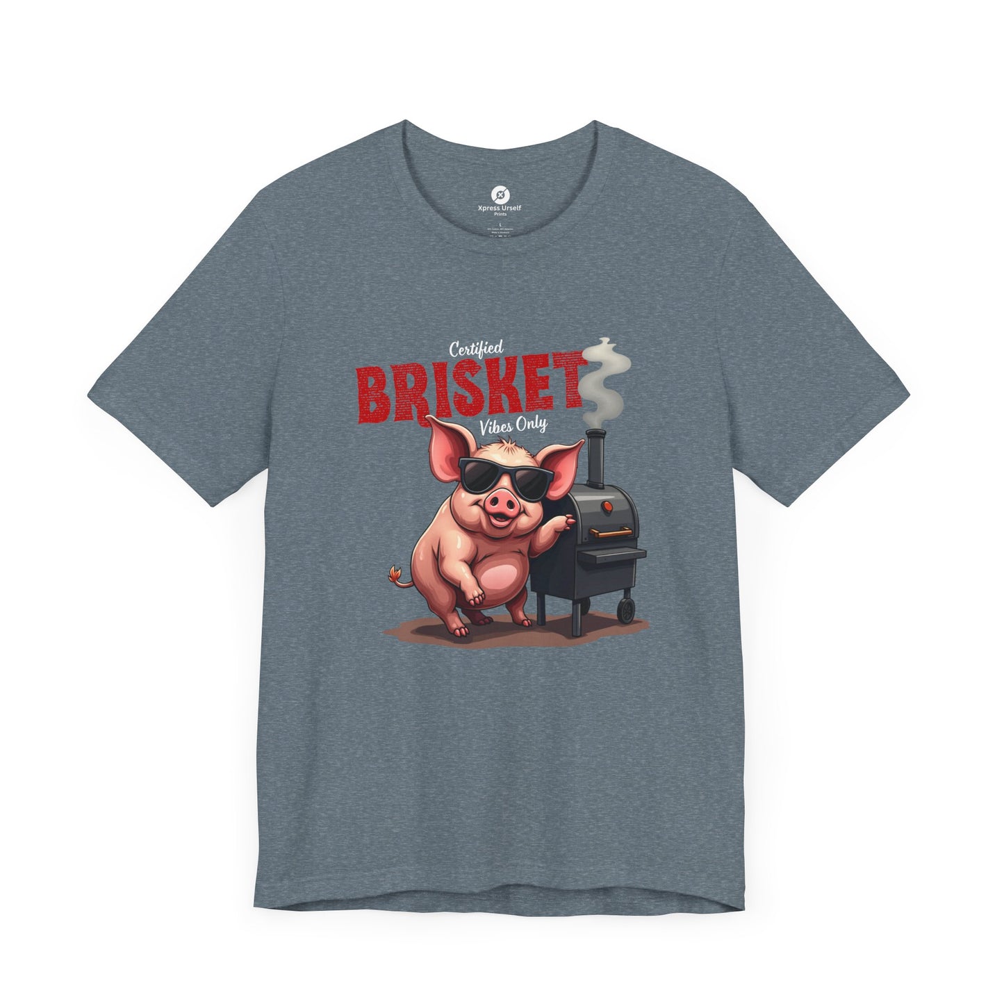 Cooked Brisket BBQ Pig T-Shirt - Perfect for Grill Lovers