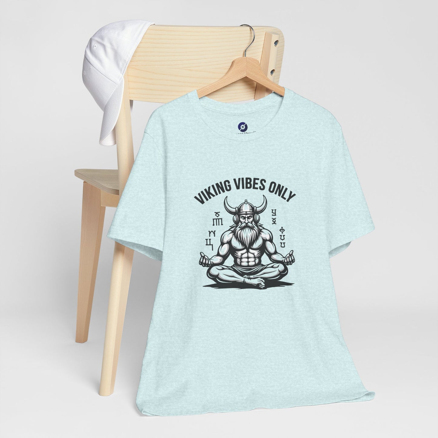 Viking Vibes Only Unisex Tee - Casual Graphic T-Shirt for Norse Mythology Fans