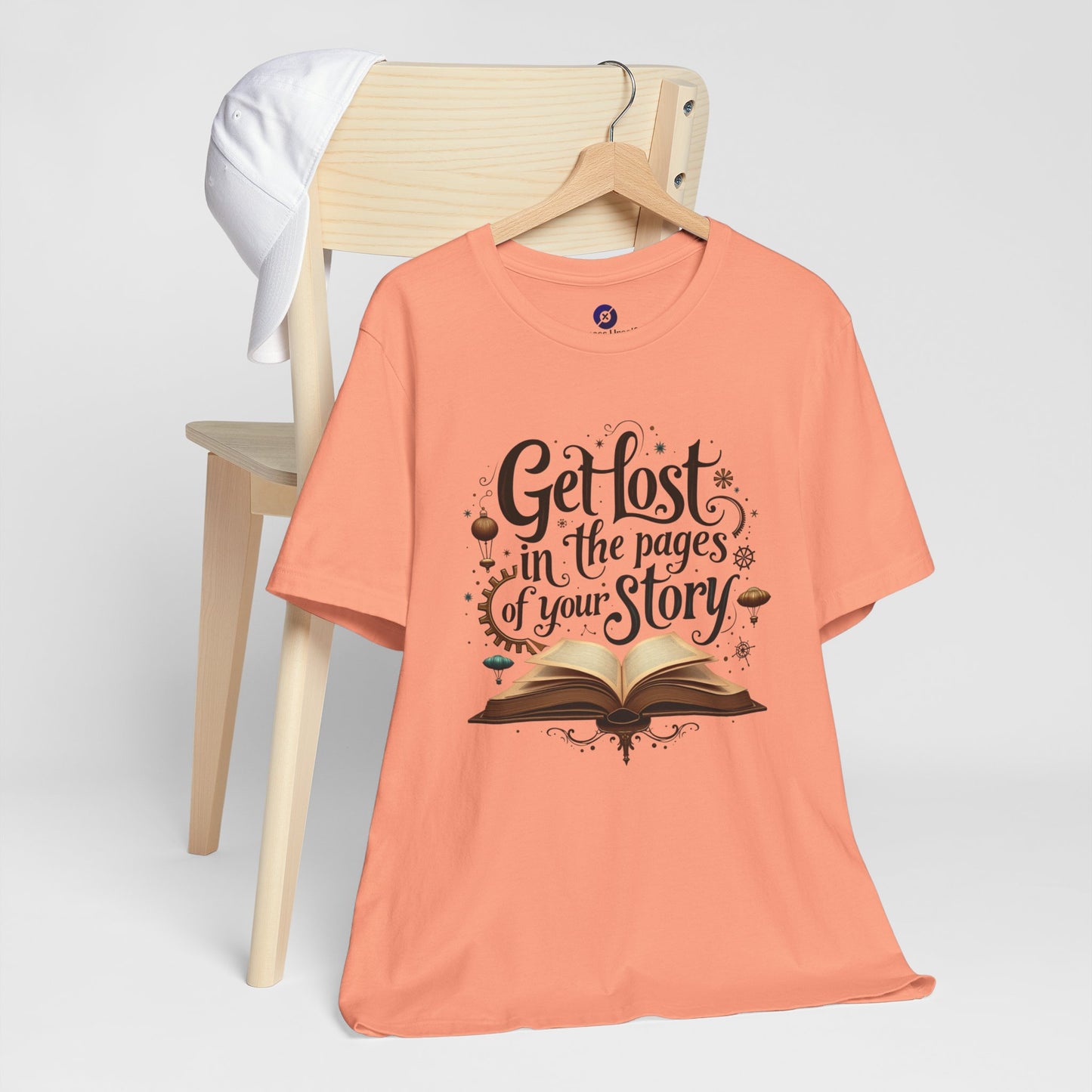 Get Lost in the Pages Unisex Tee - Perfect for Book Lovers