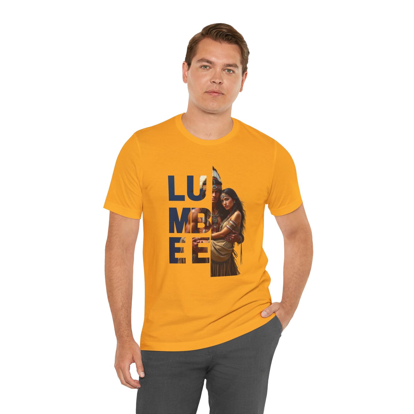 Unisex Short Sleeve Tee | LUMBEYEE Native American Design T-Shirt