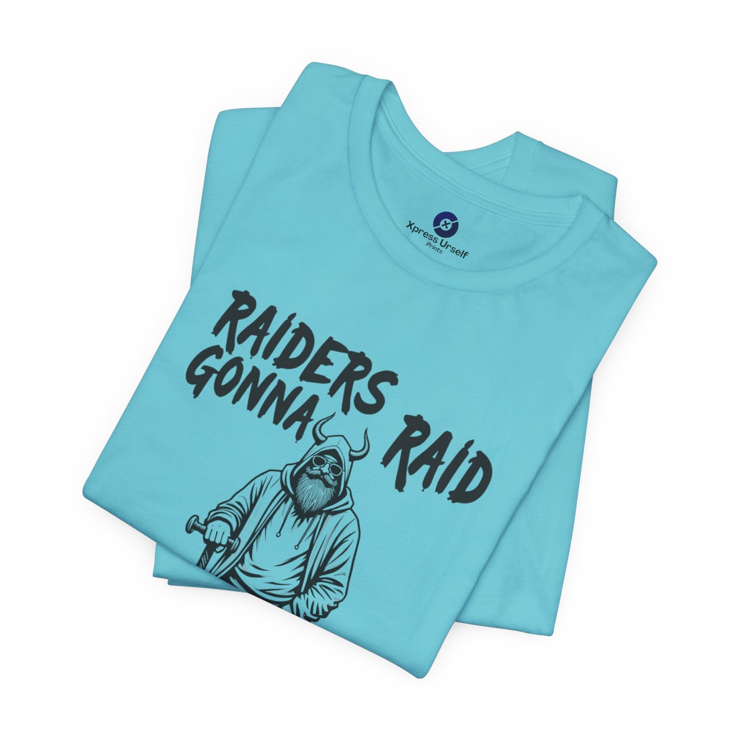 Raiders Gonna Raid Unisex Jersey Tee - Perfect Sports T-Shirt for Fans
