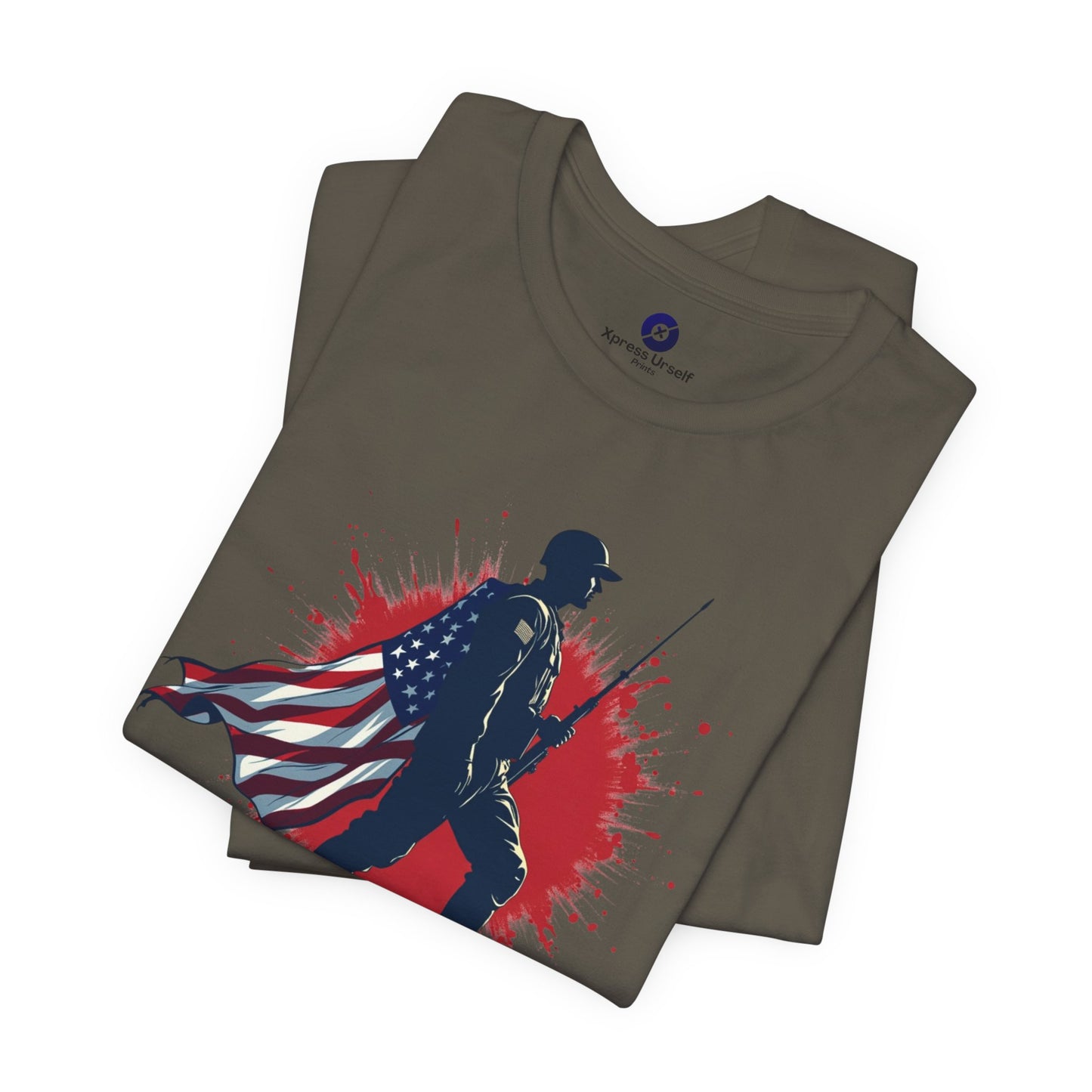 Courage Over Comfort Unisex Short Sleeve Tee - Patriotic T-Shirt