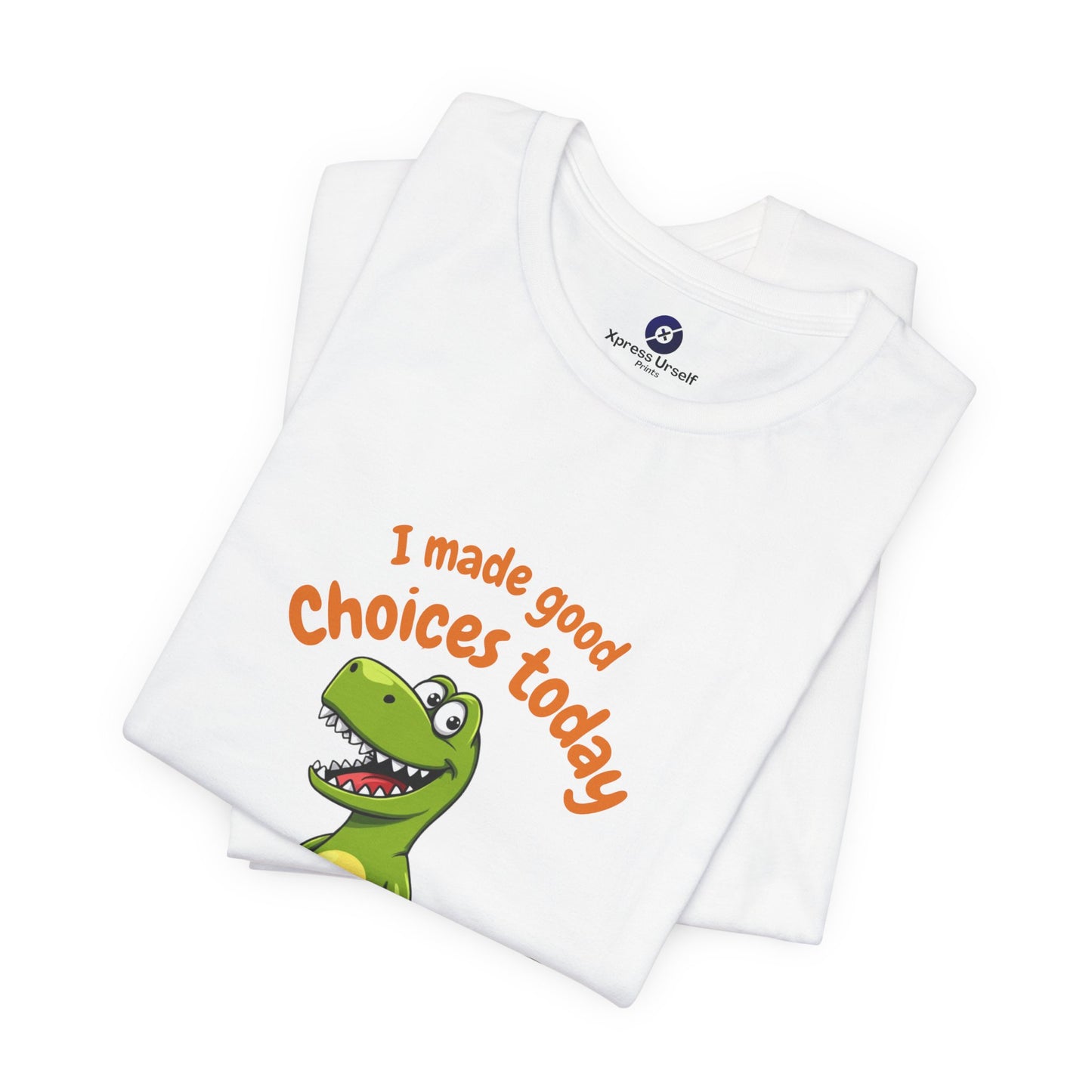 Kids' T-Shirt - "I Made Good Choices Today" Dinosaur Tee