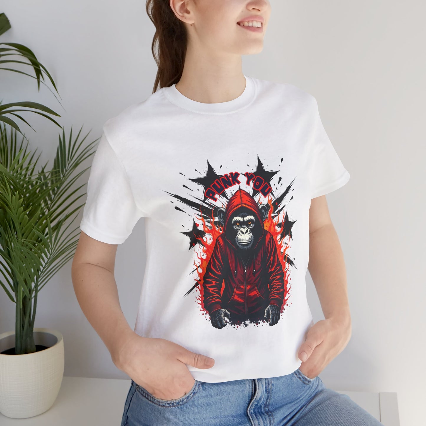 Gorilla Graphic Tee - Unisex Jersey Short Sleeve Shirt for Animal Lovers