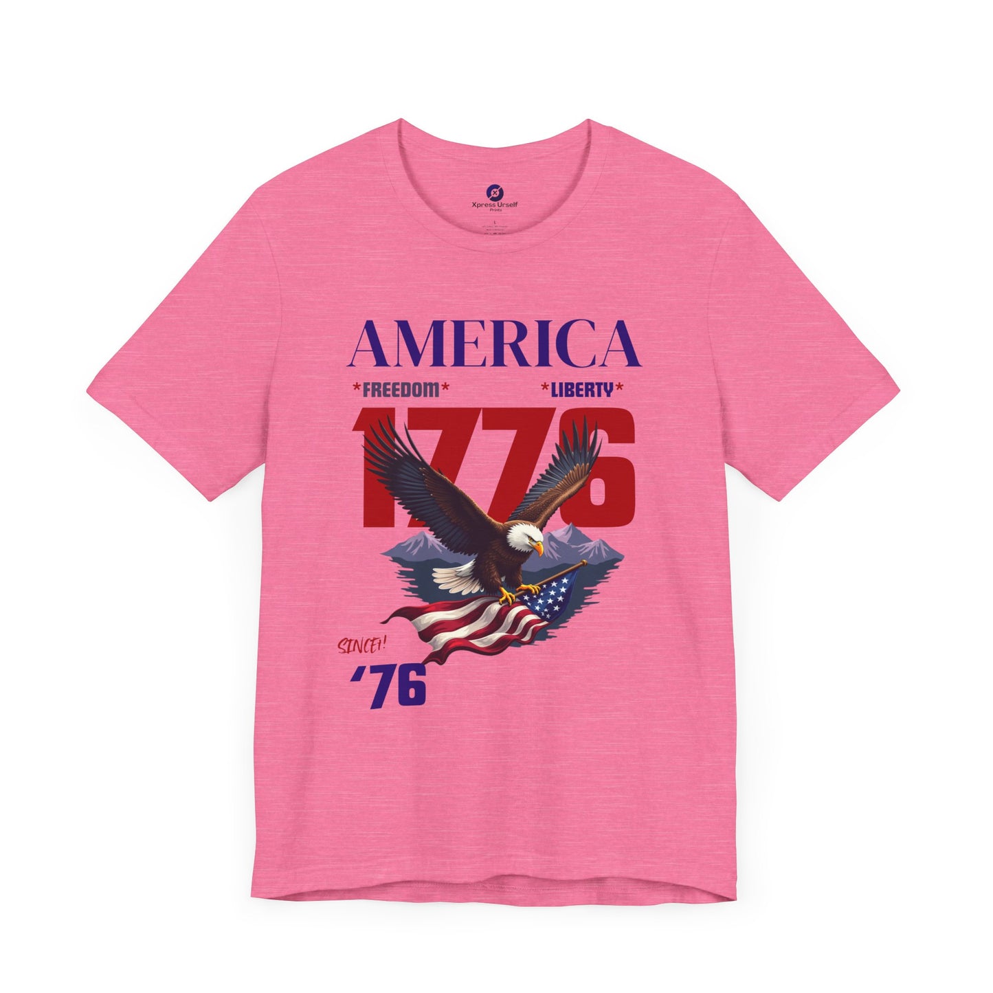 Patriotic Eagle Graphic Tee | Freedom & Liberty Design