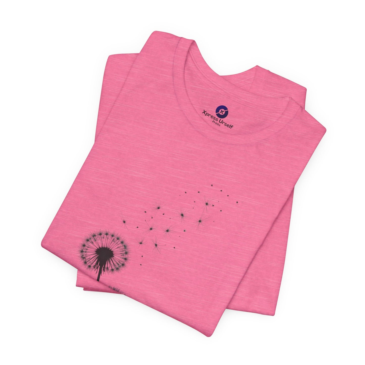 Dandelion Dreams Unisex Jersey Short Sleeve Tee - Nature-Inspired Tee for Relaxed Vibes