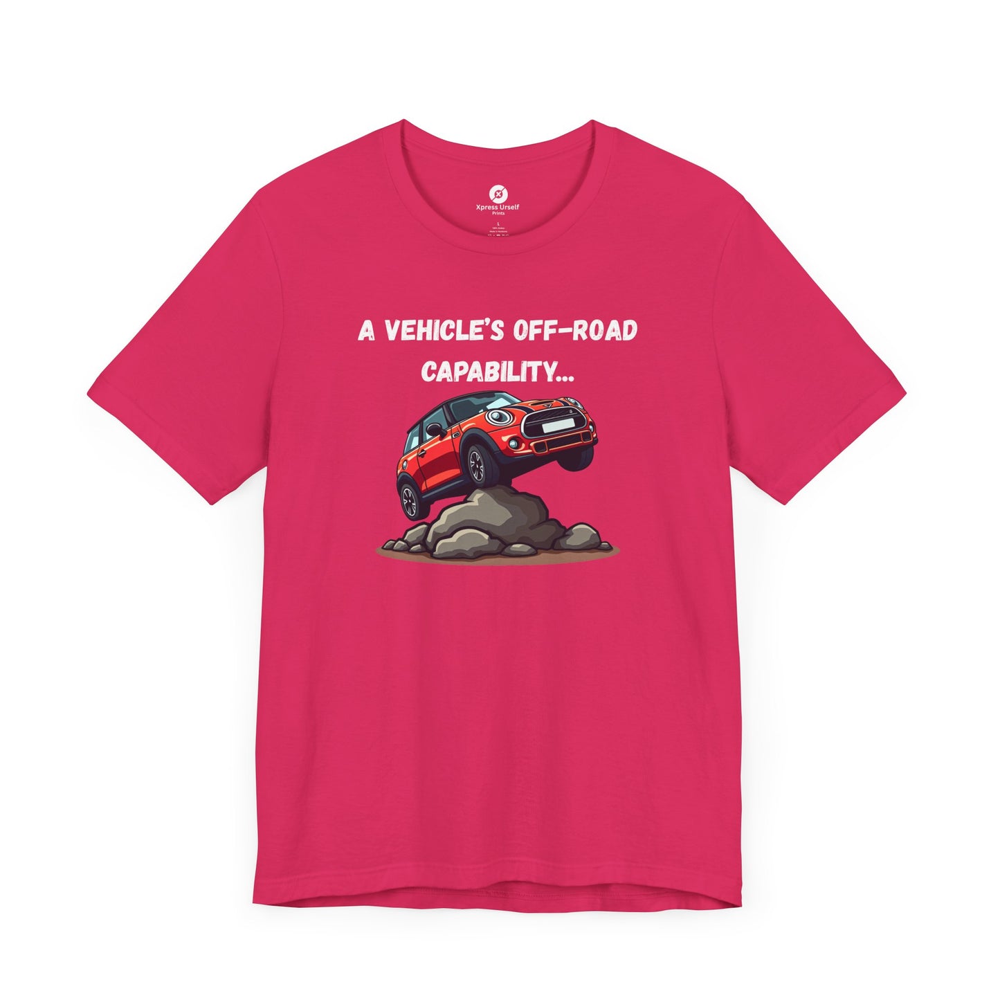 Off-Road Adventure Unisex Tee with Vehicle Graphic - Perfect for Outdoors Lovers