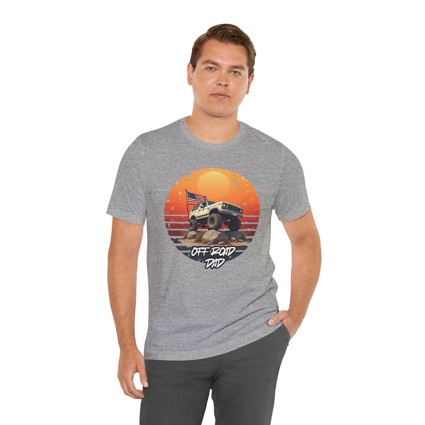 Off-Road Dad Tee - Adventure-Ready Unisex Jersey Short Sleeve Shirt