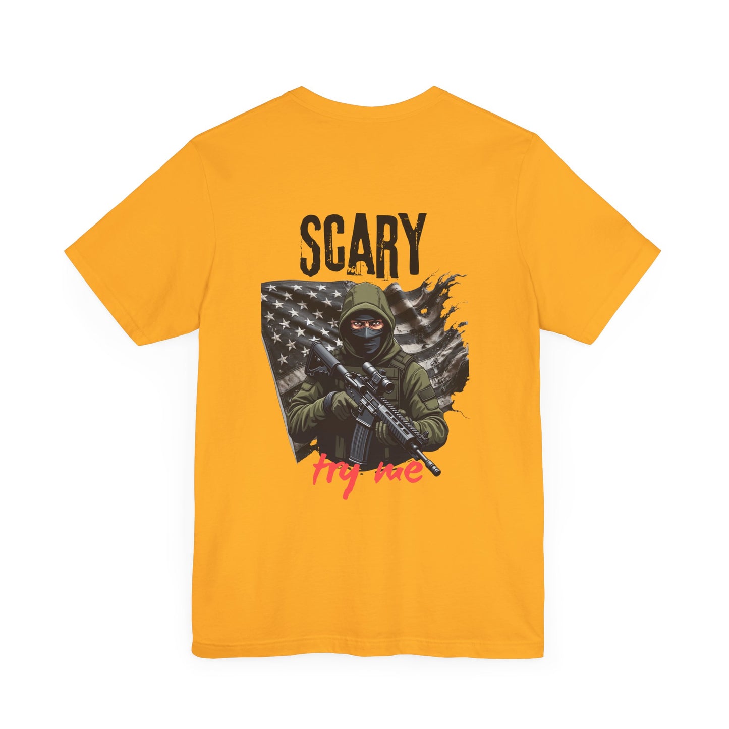 Defender Graphic Tee - Unisex Short Sleeve Shirt for Bold Statement Makers