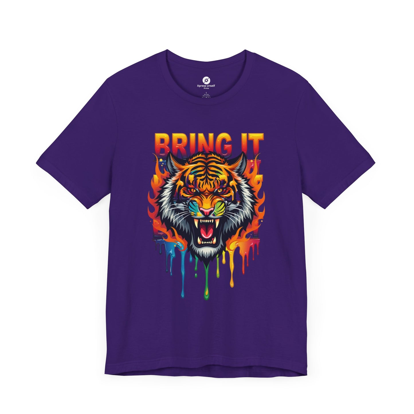 Bring It Tiger Graphic Unisex Tee | Bold Statement Shirt