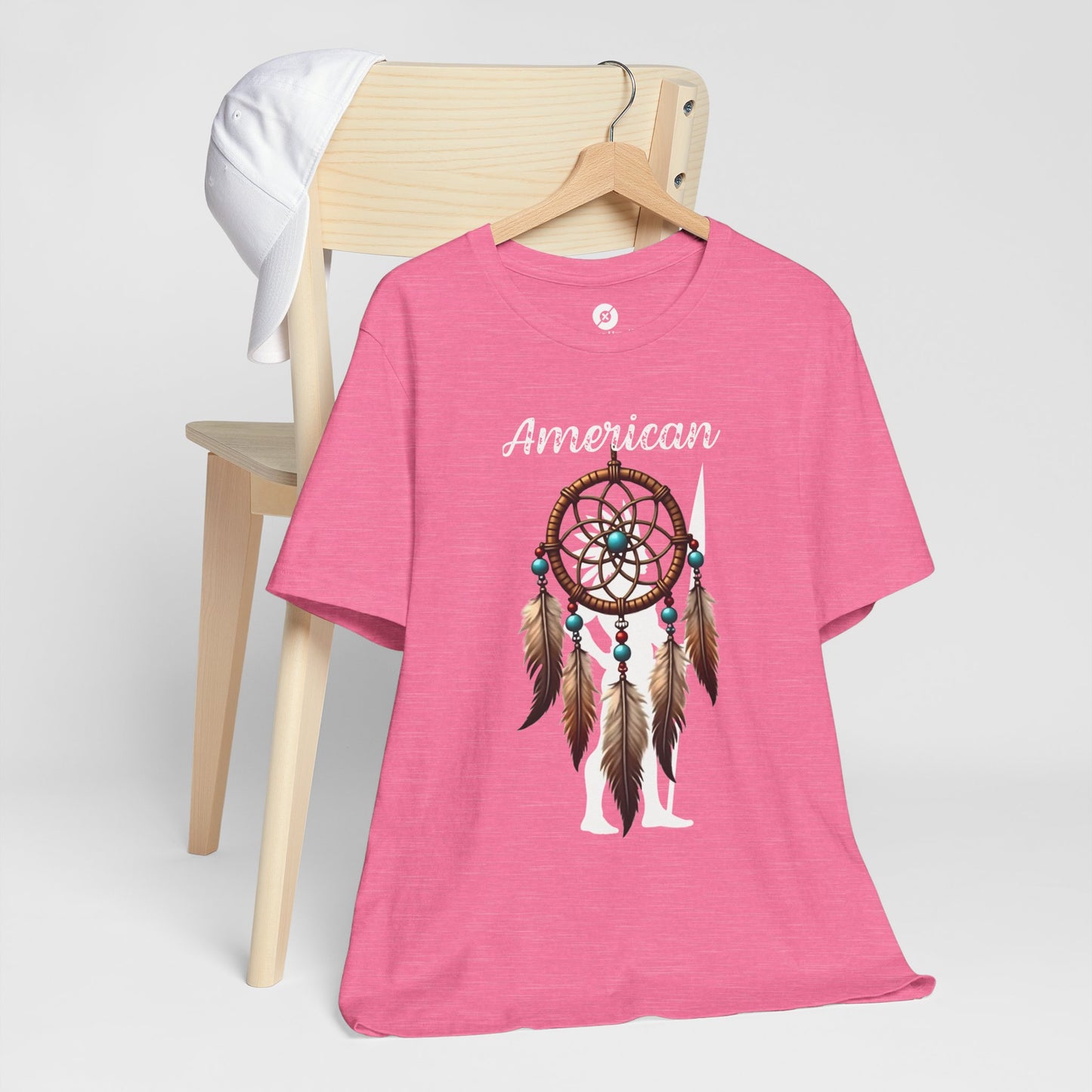 American Dream Catcher Unisex Tee - Bohemian Style Short Sleeve Shirt